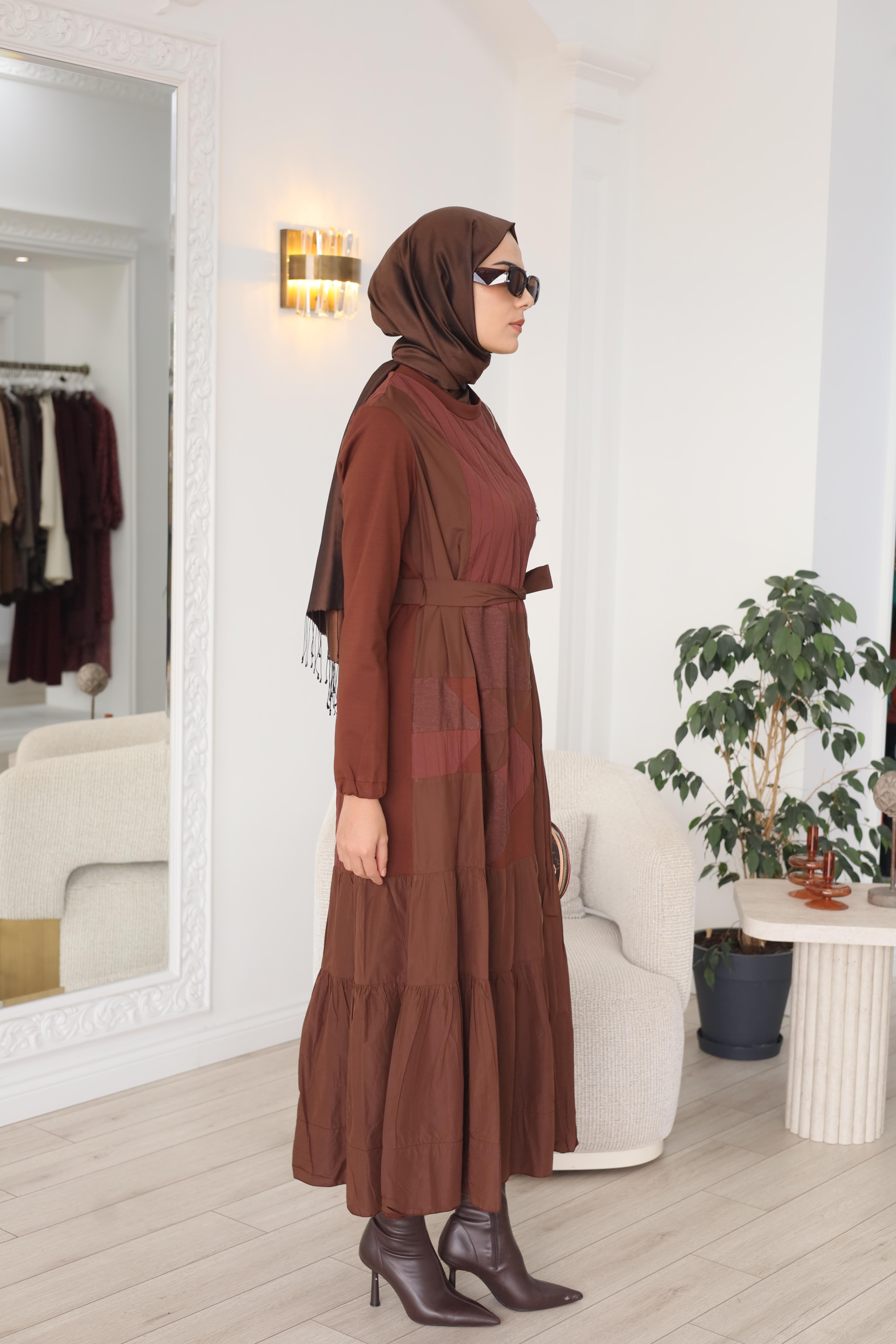 Misswhence Tafta Elbise 38813