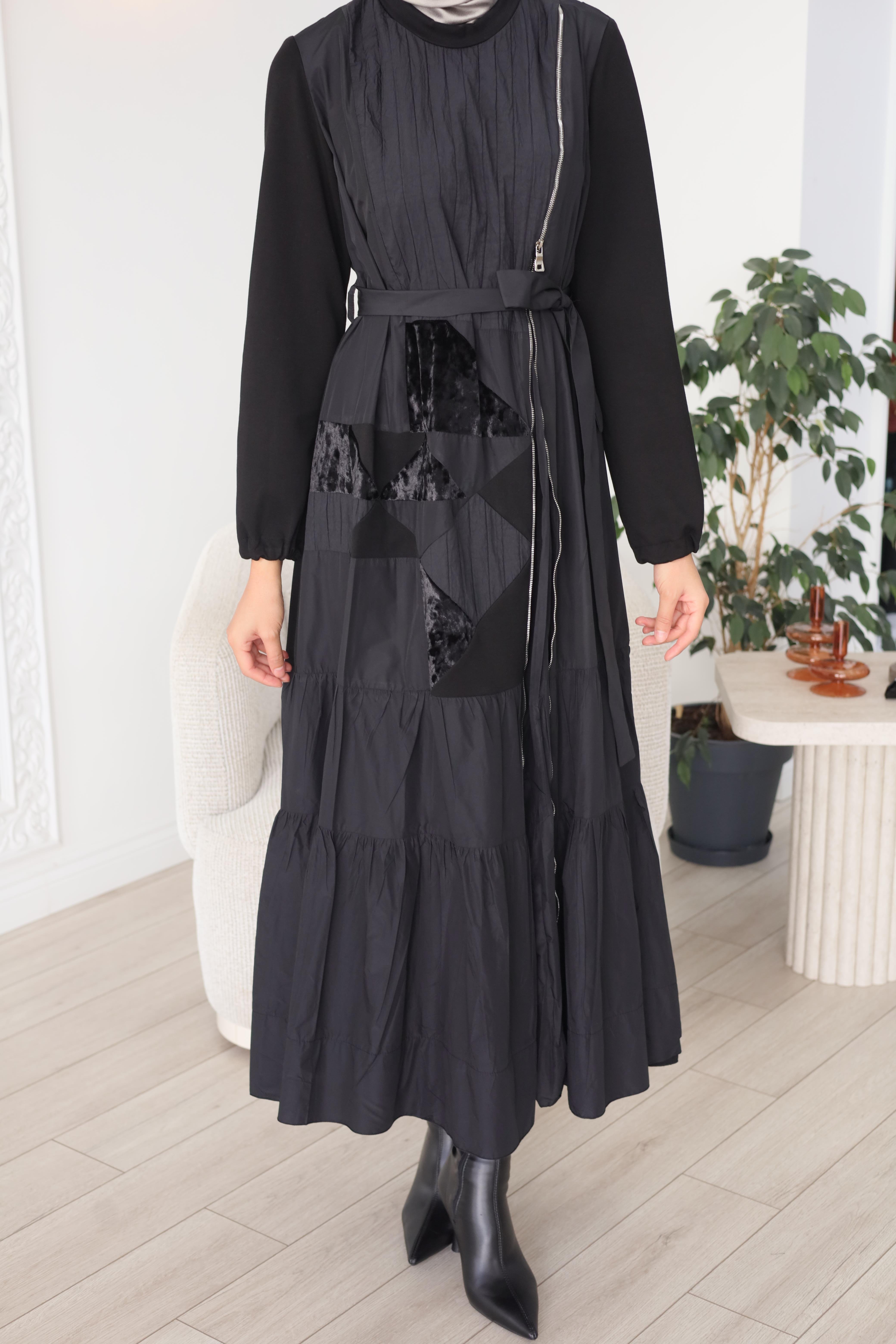 Misswhence Tafta Elbise 38813