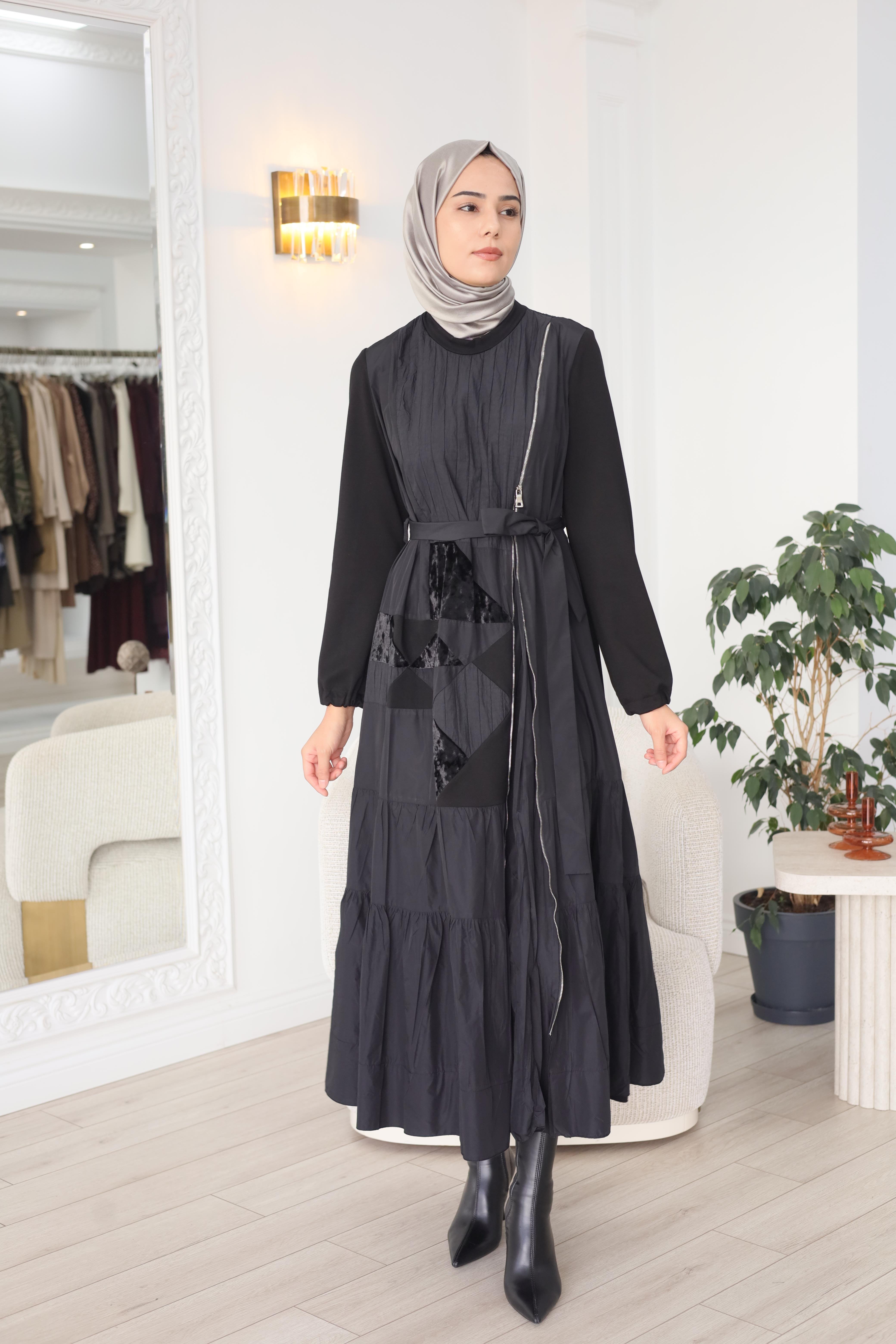 Misswhence Tafta Elbise 38813