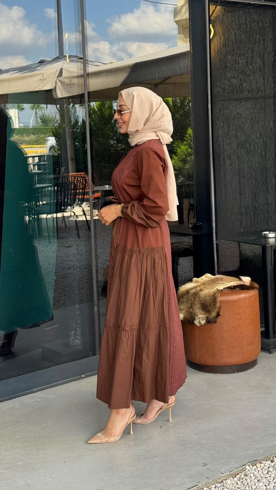 Misswhence Tafta Elbise 40824