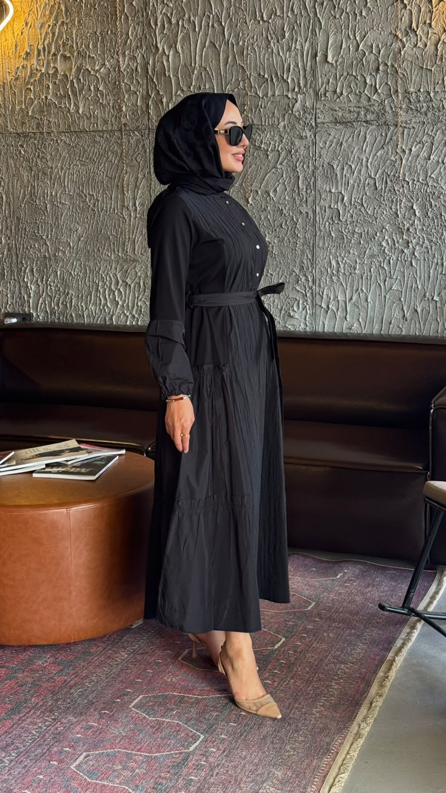Misswhence Tafta Elbise 40824