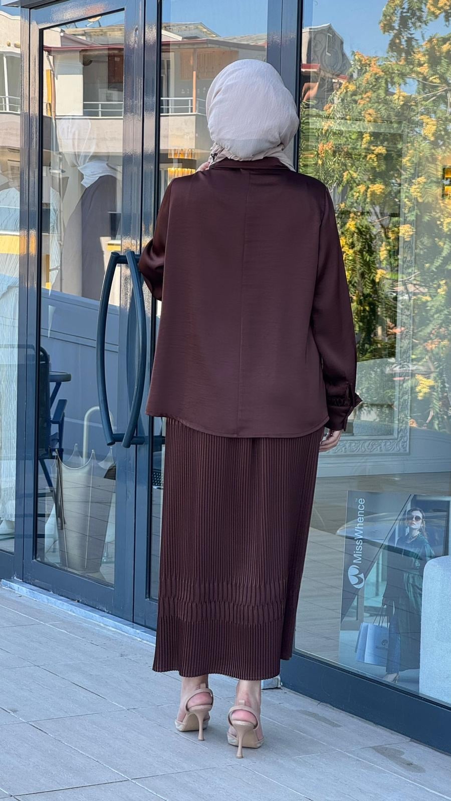 Misswhence Takım Kahverengi 38015