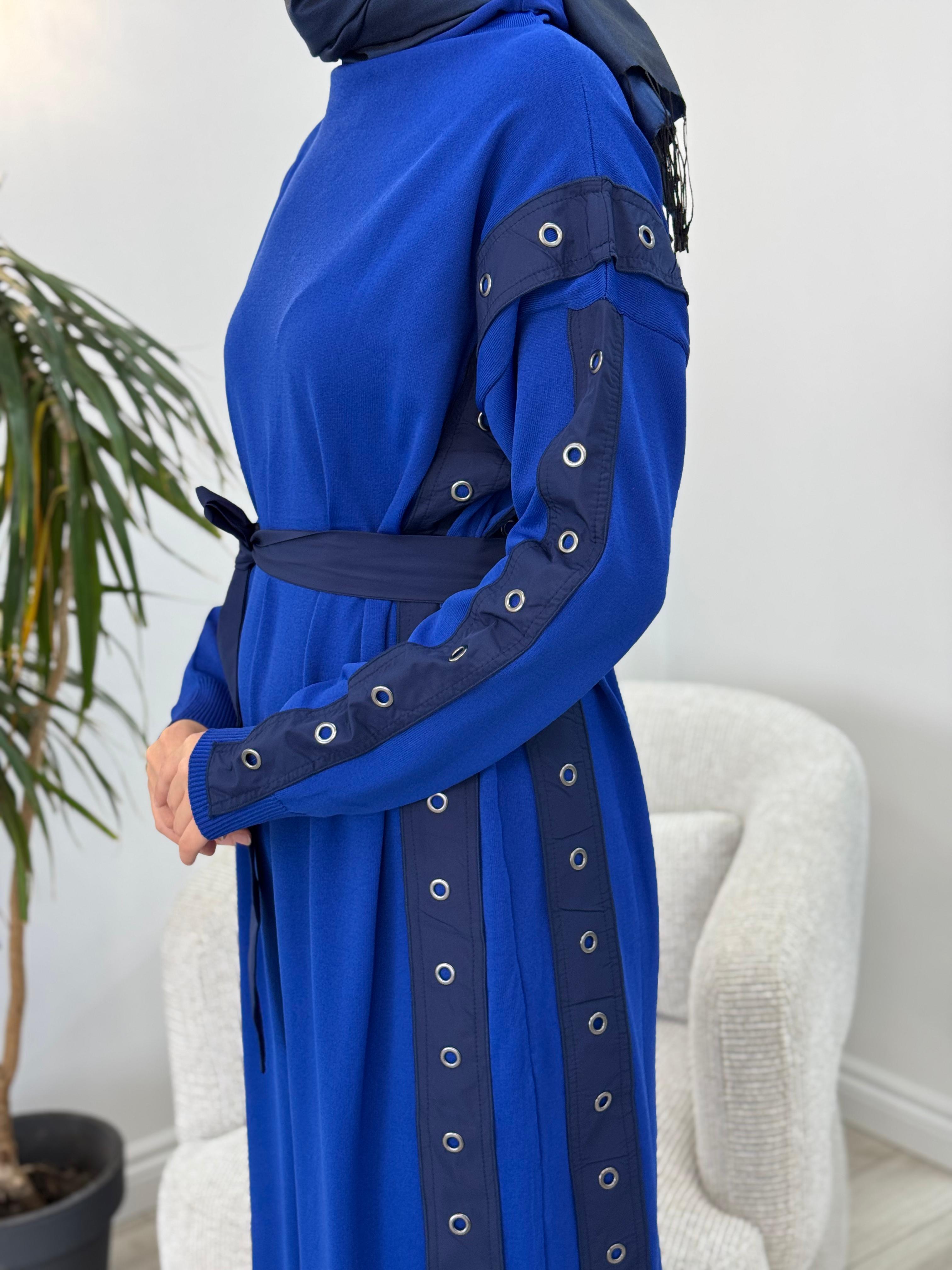 Misswhence Triko Elbise Saks 34817