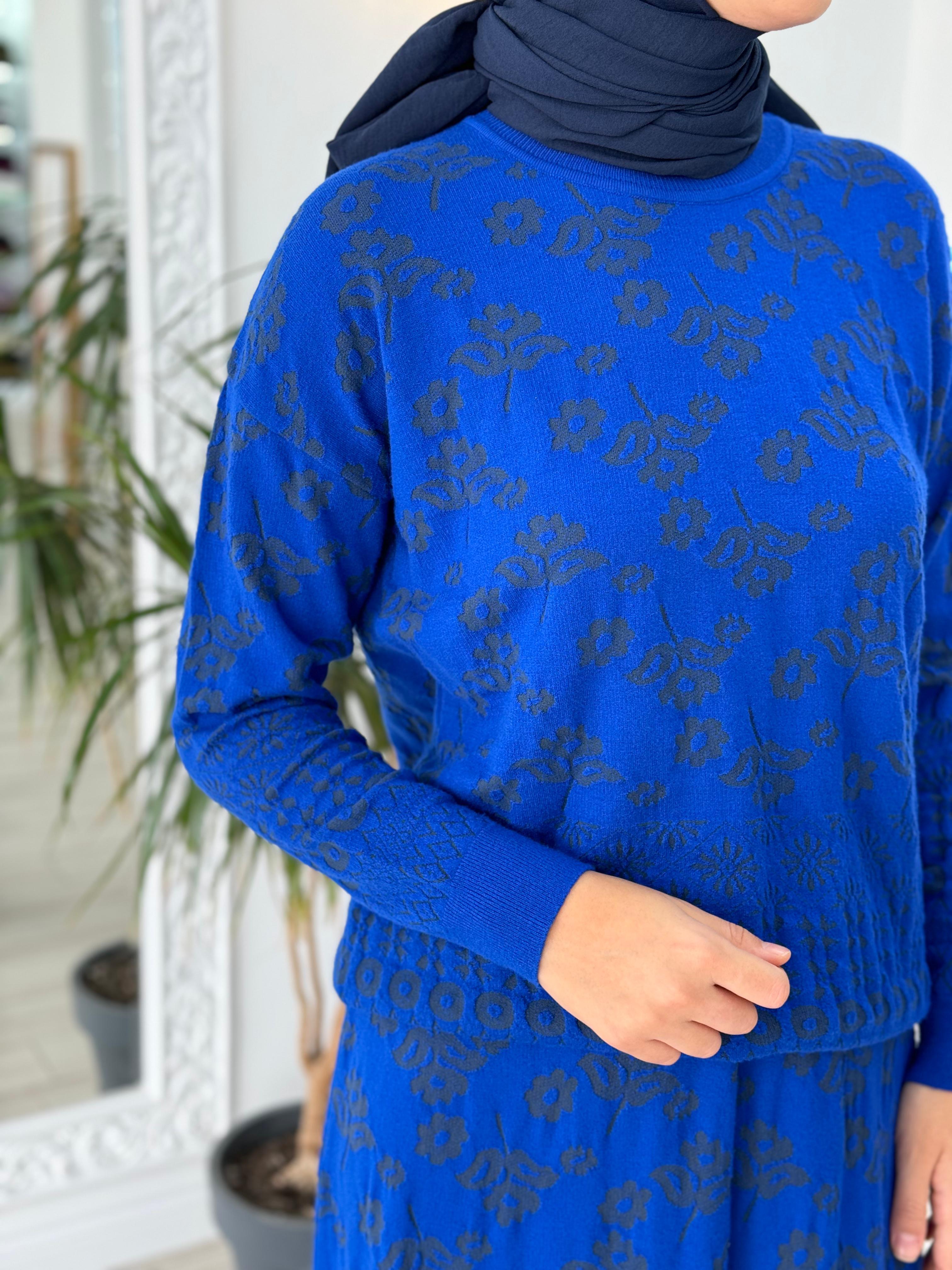 Misswhence Triko Etekli Takım Saks miss252-253