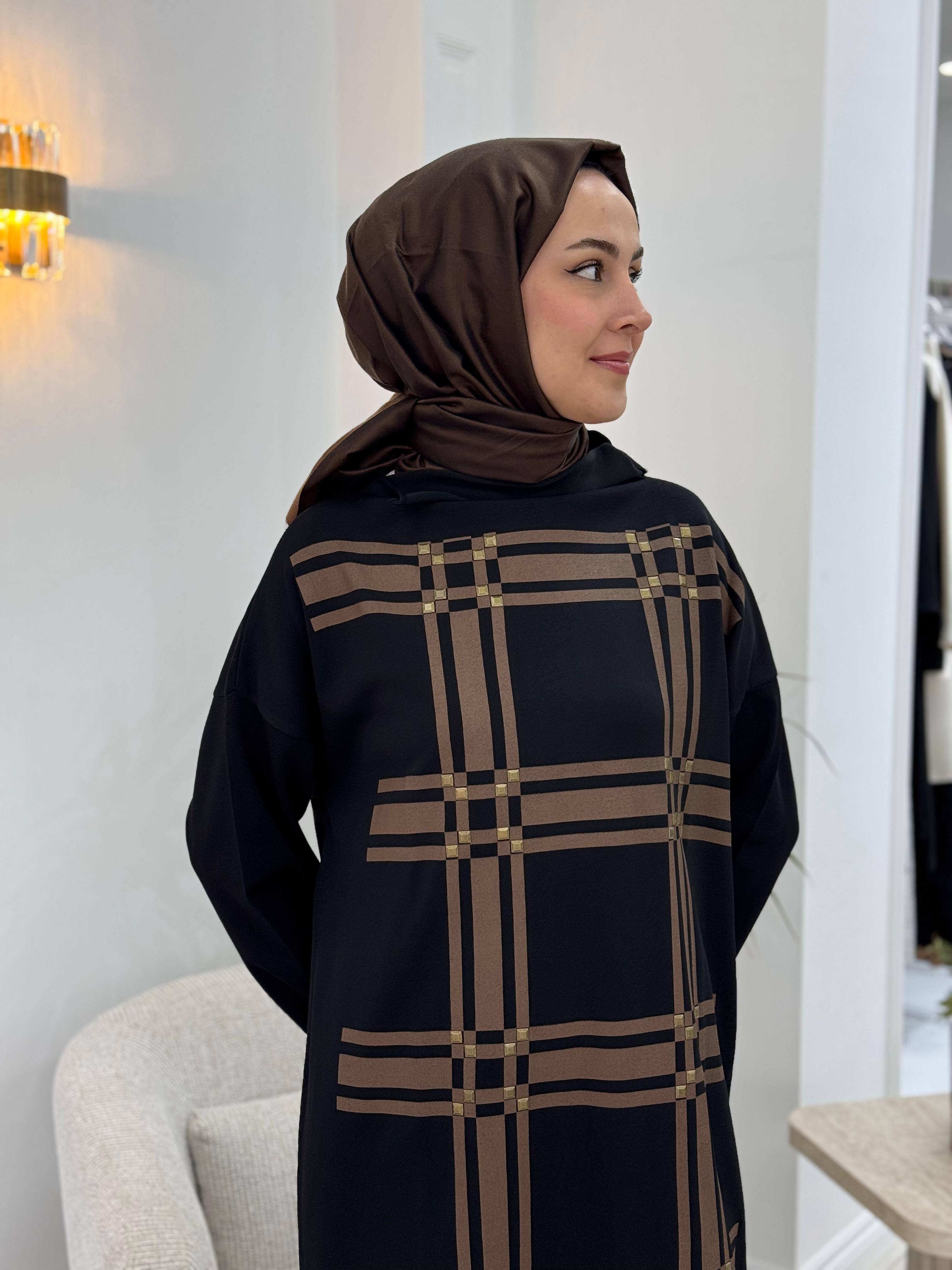 Misswhence Triko Tunik Siyah 34003