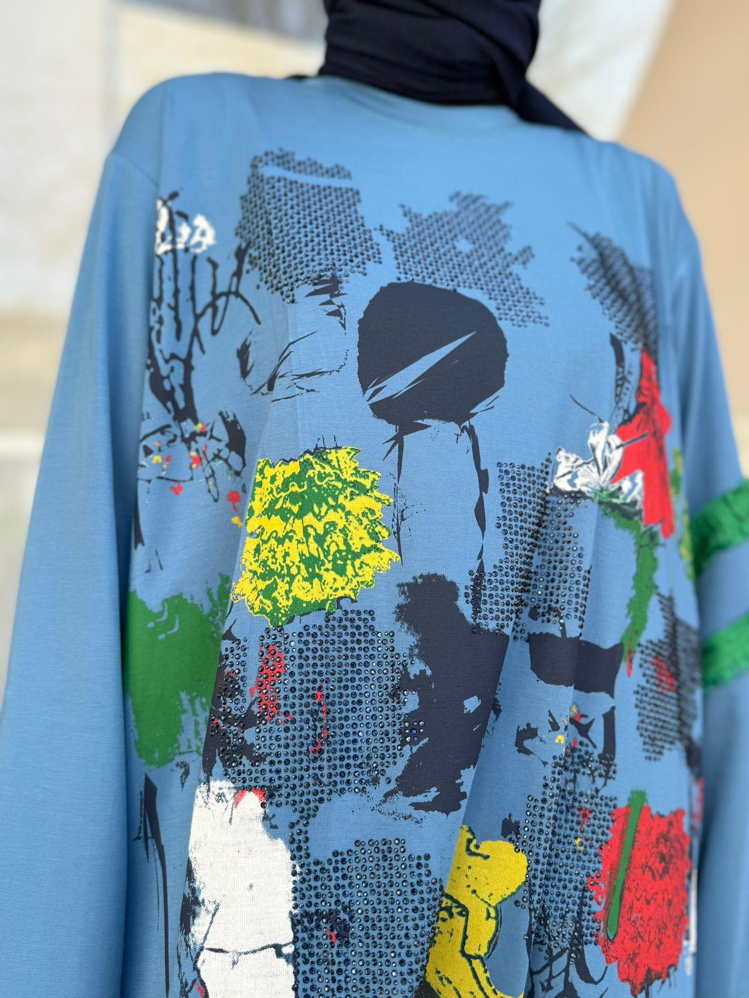 Misswhence Tunik Mavi 35000