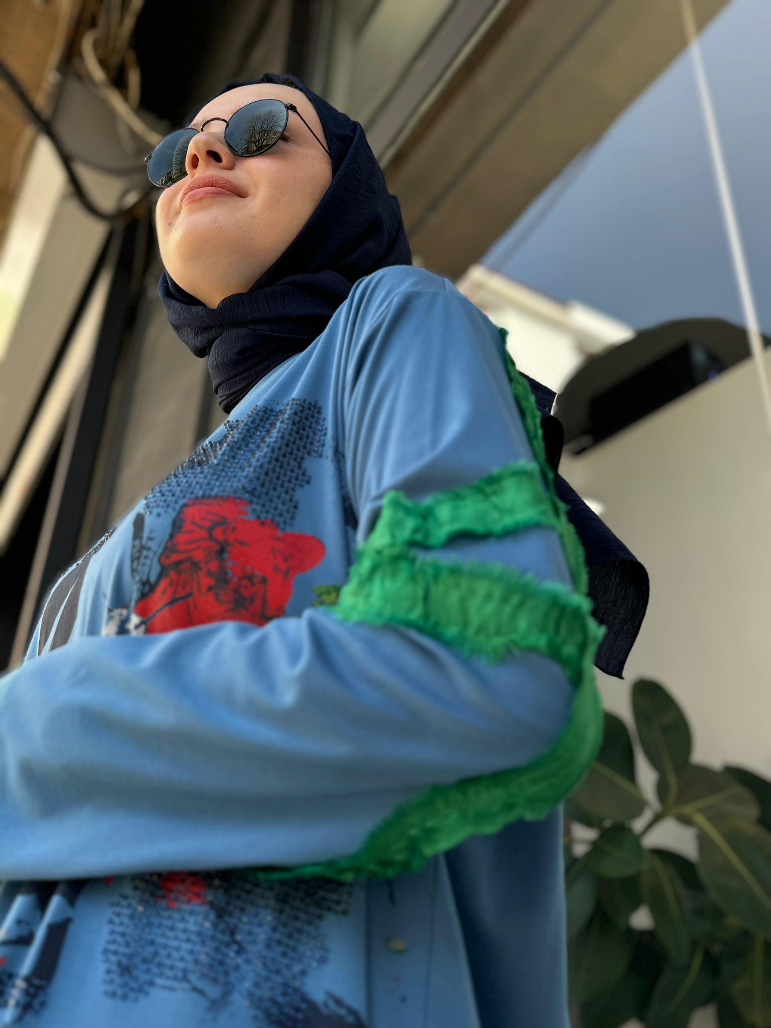 Misswhence Tunik Mavi 35000