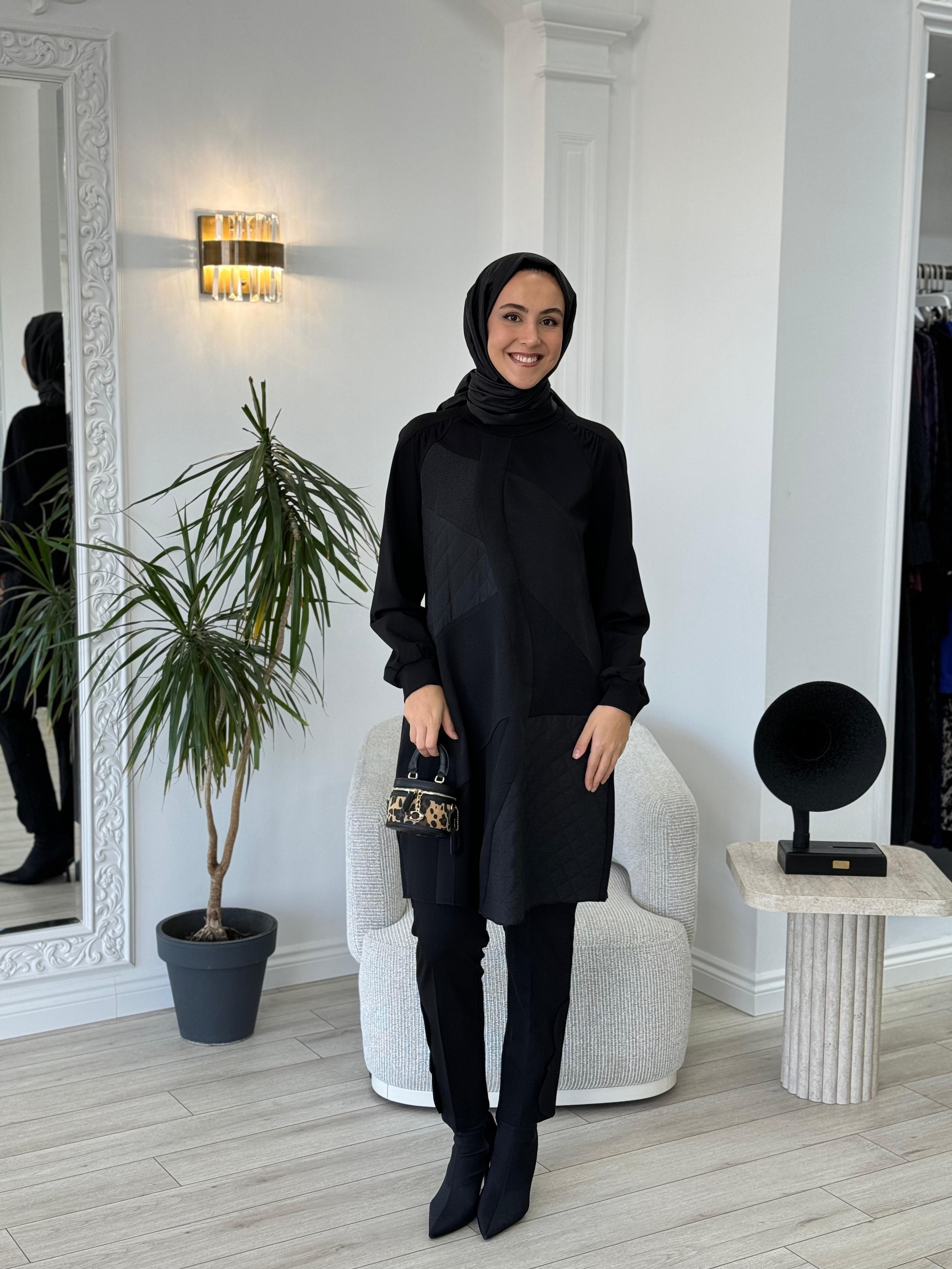 Misswhence Tunik Siyah 34024