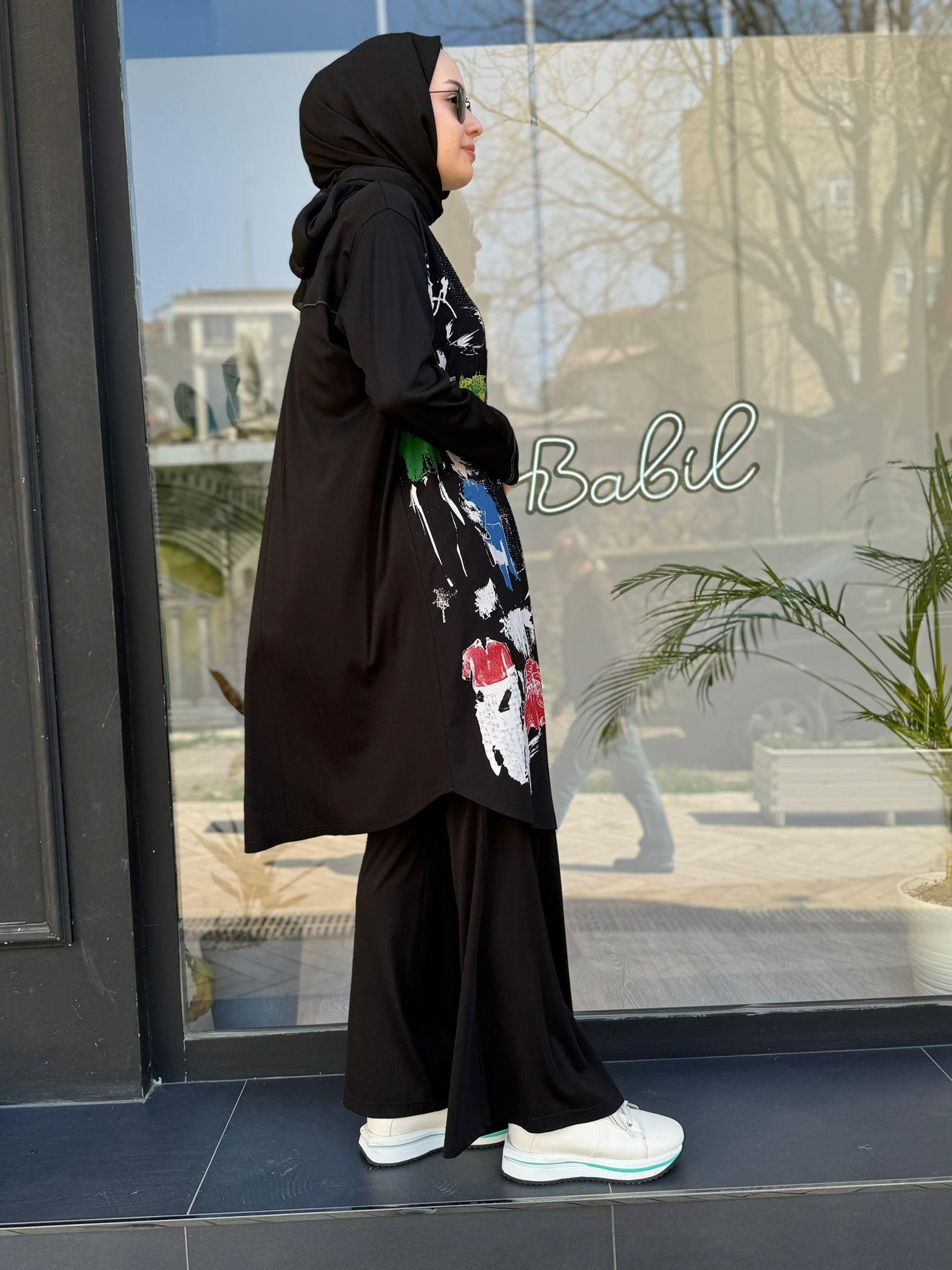 Misswhence Tunik Siyah 35000