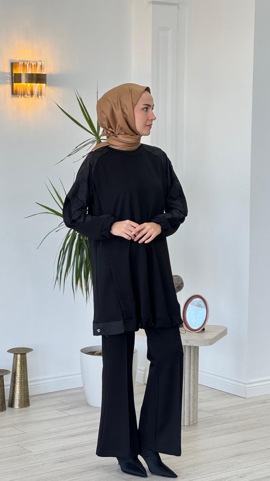 Misswhence Tunik Siyah 38040
