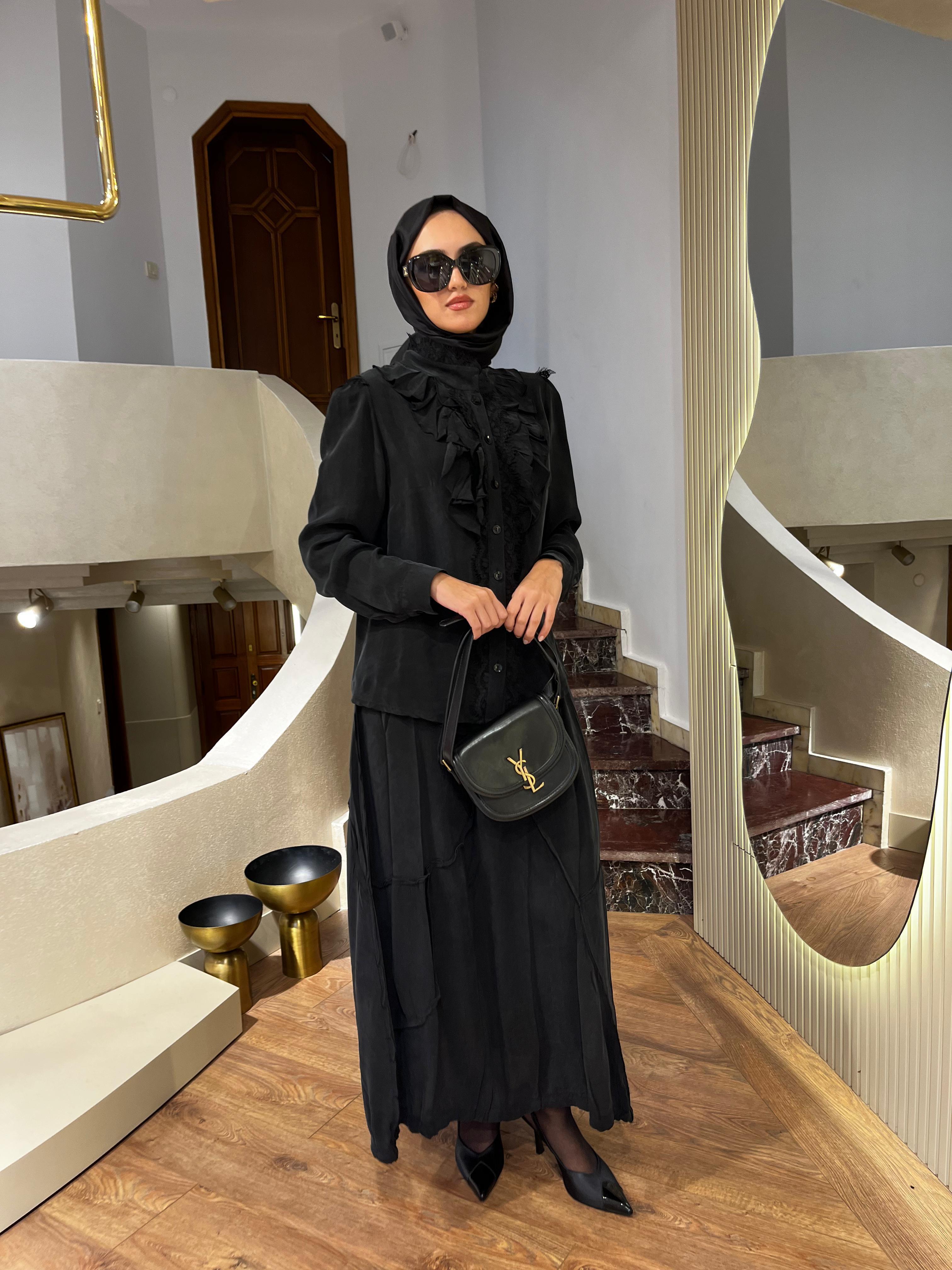 Misswhence Tunik Takım Siyah 36030