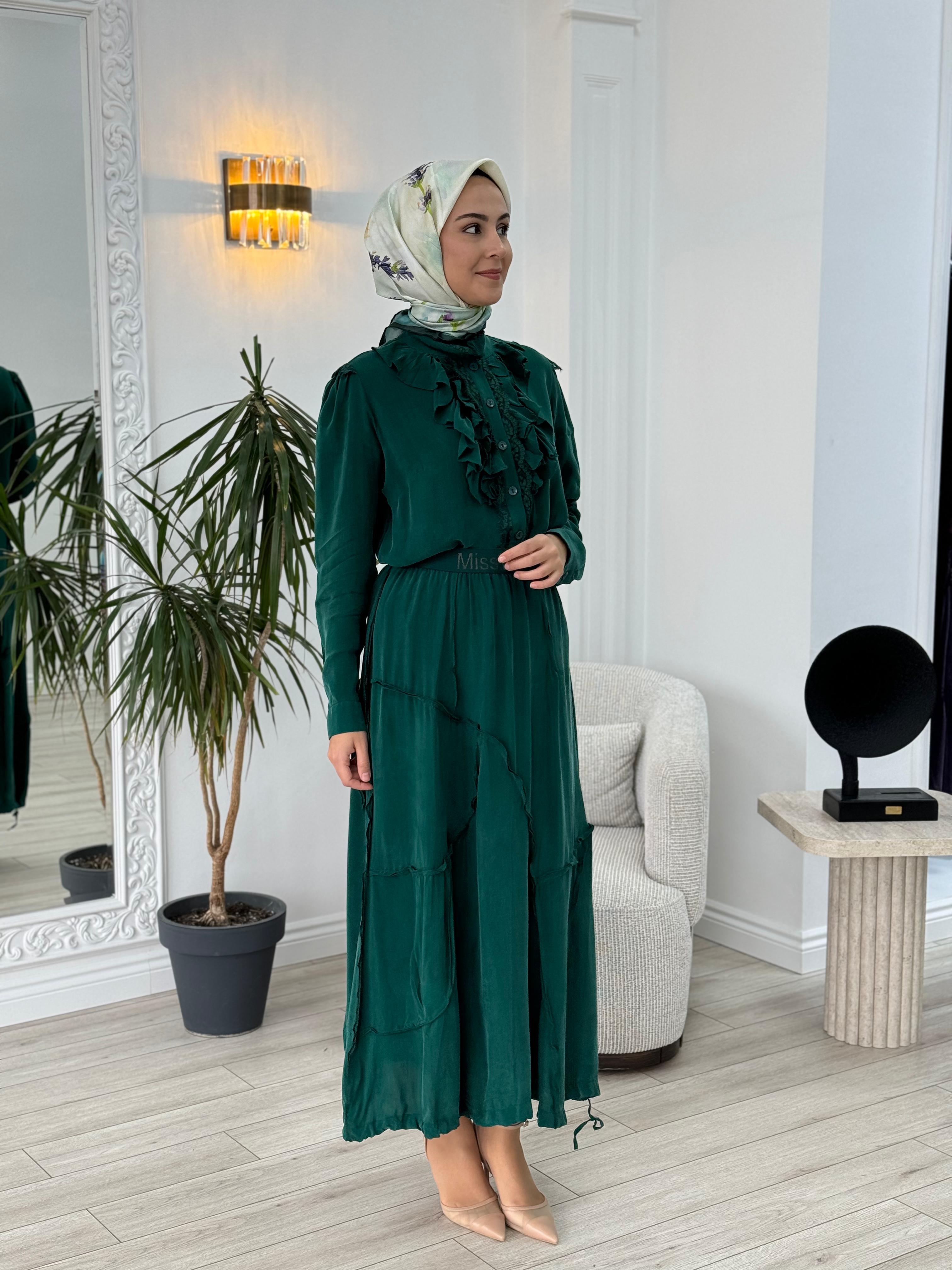 Misswhence Tunik Takım Yeşil 36030