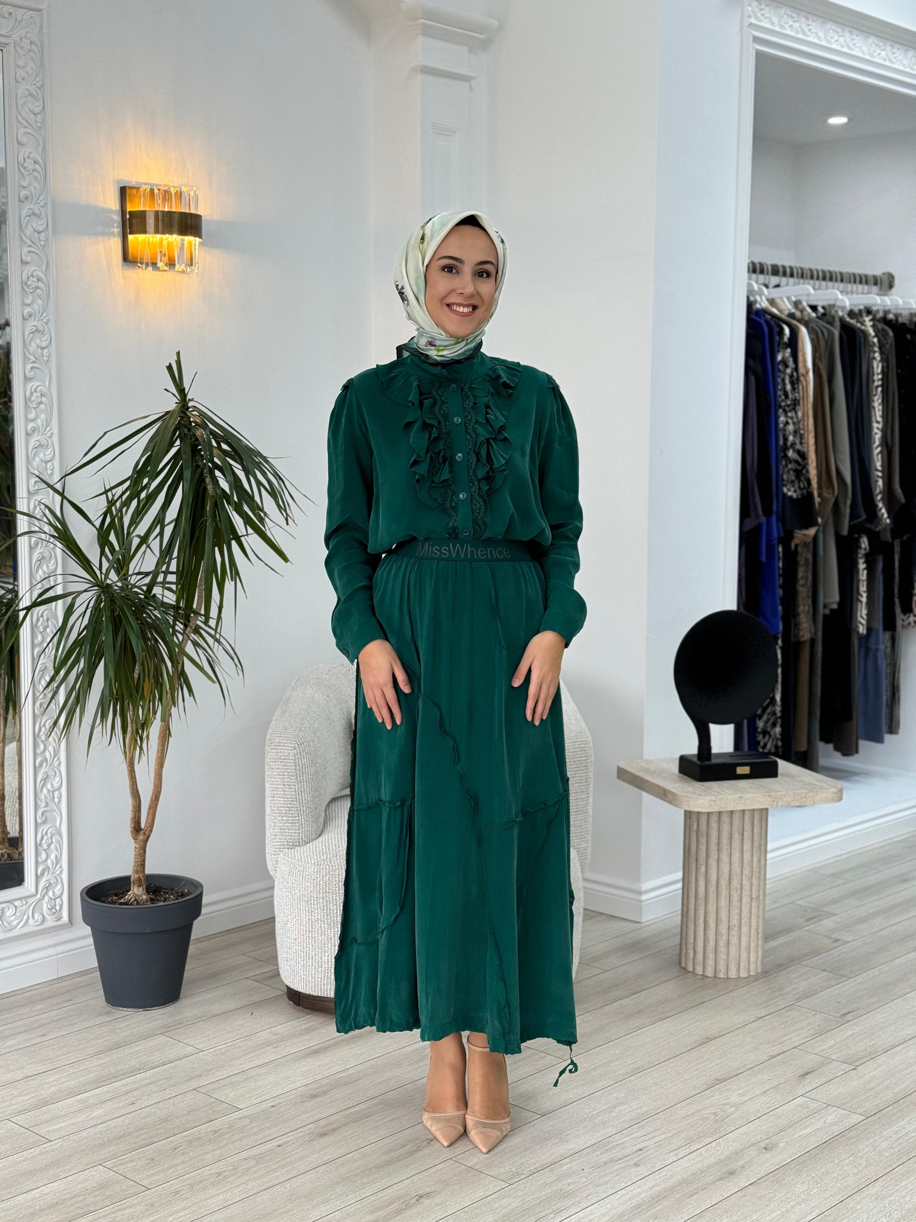 Misswhence Tunik Takım Yeşil 36030