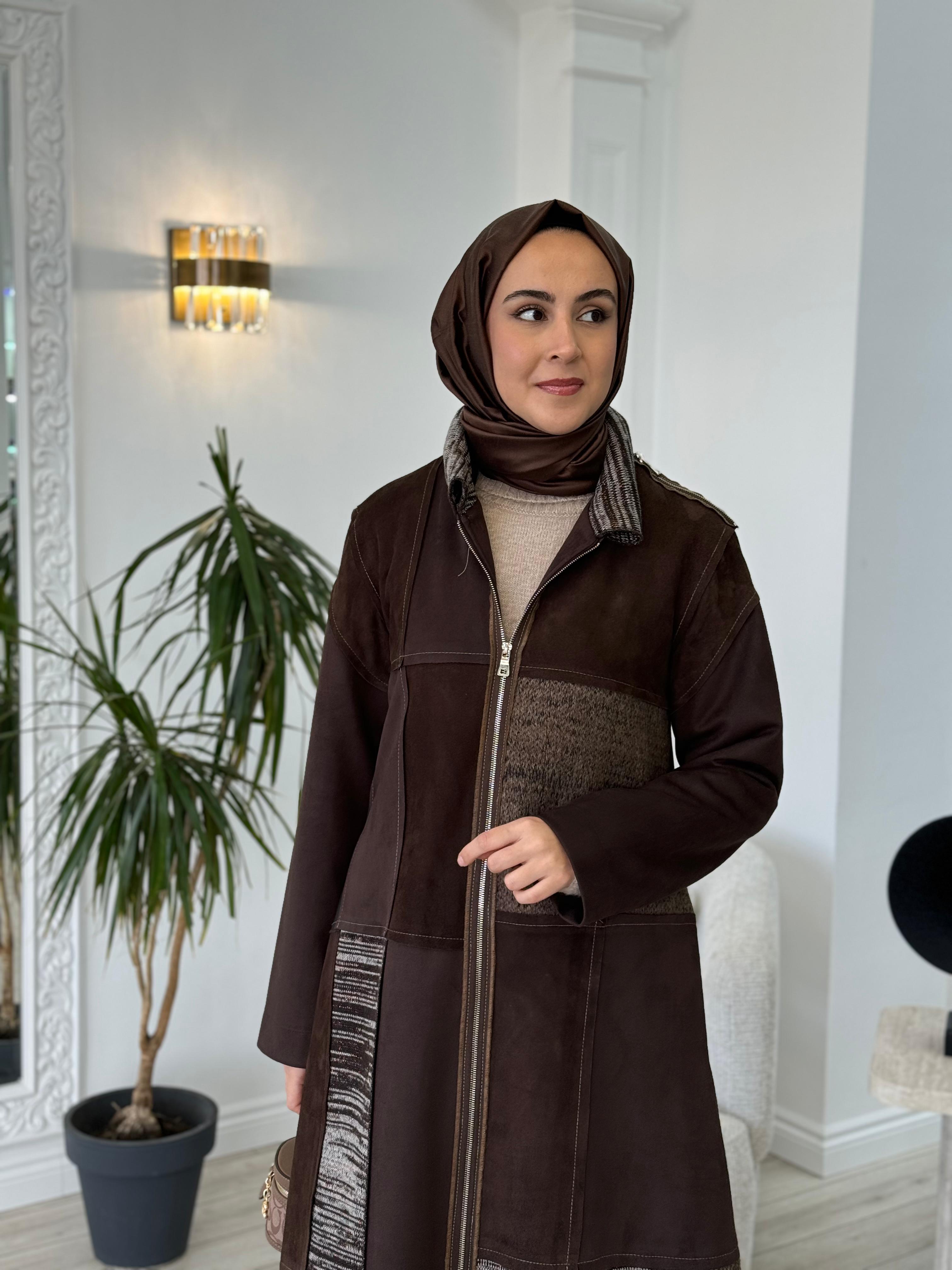 Misswhence Yün Patchwork Pardesü 