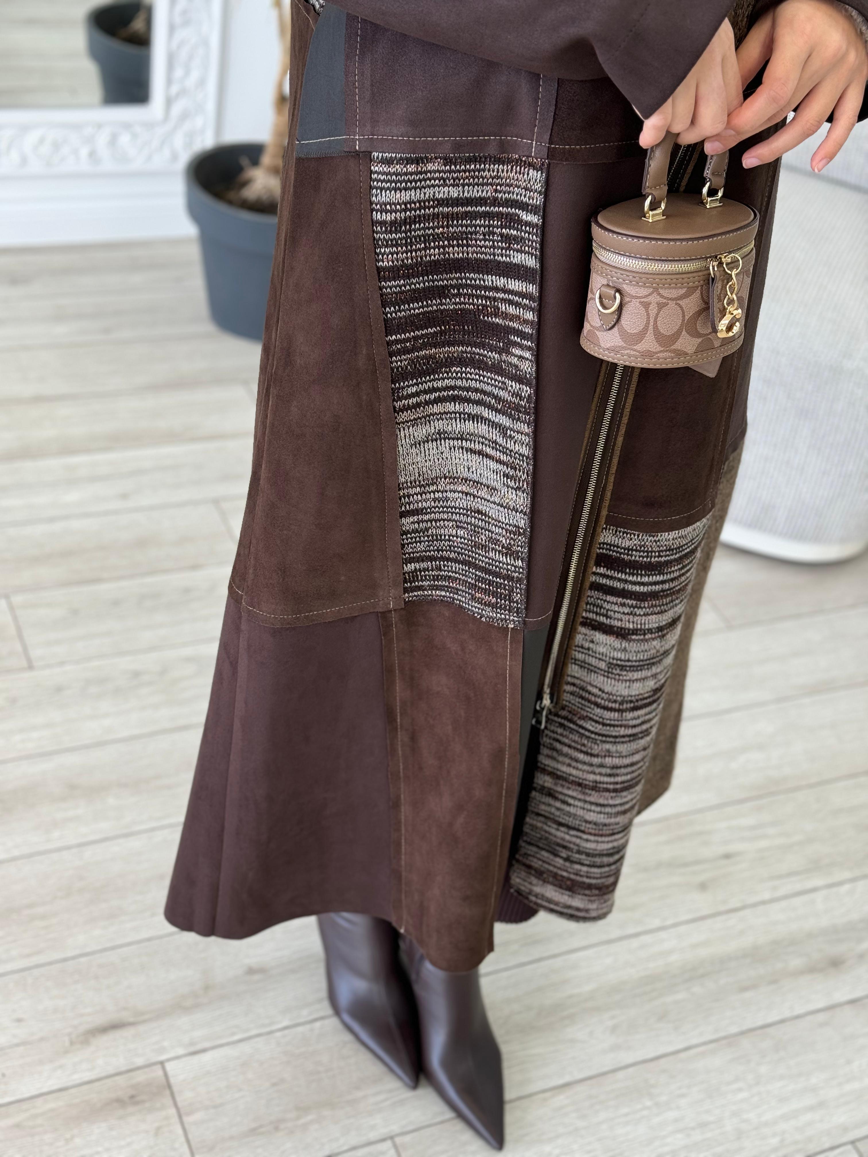 Misswhence Yün Patchwork Pardesü 