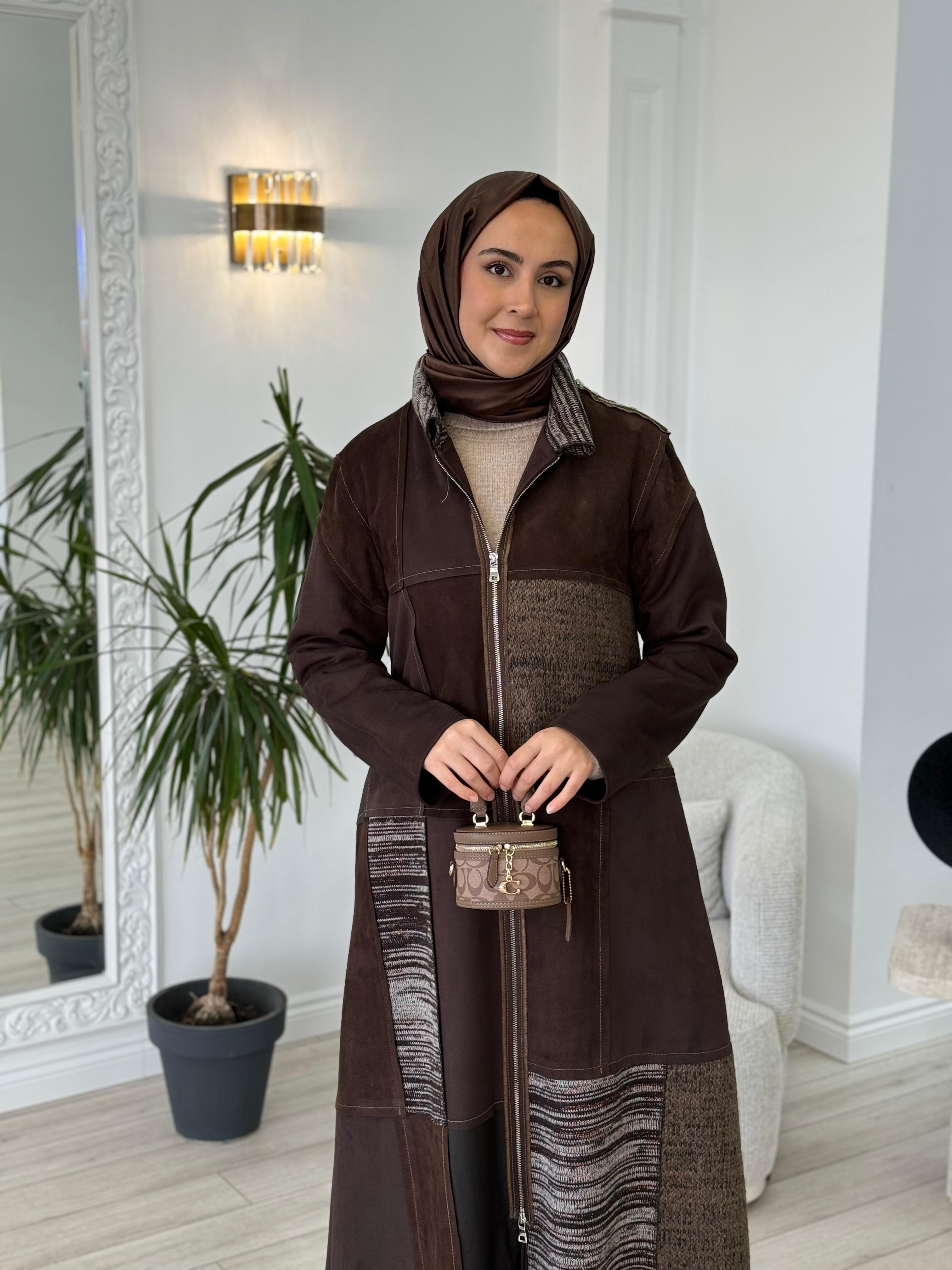 Misswhence Yün Patchwork Pardesü 
