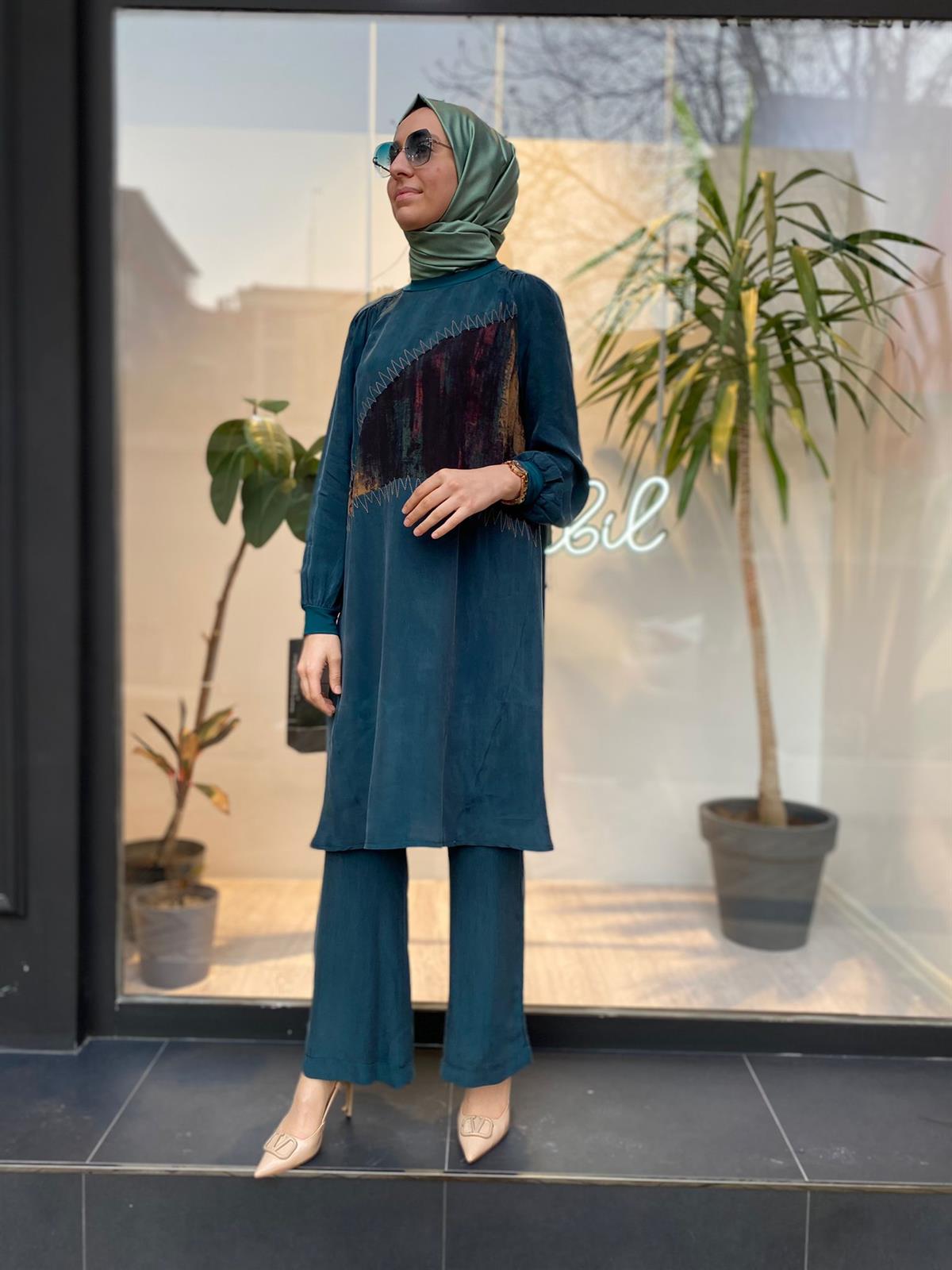 Misswhence Zümrüt Pantolon 33111