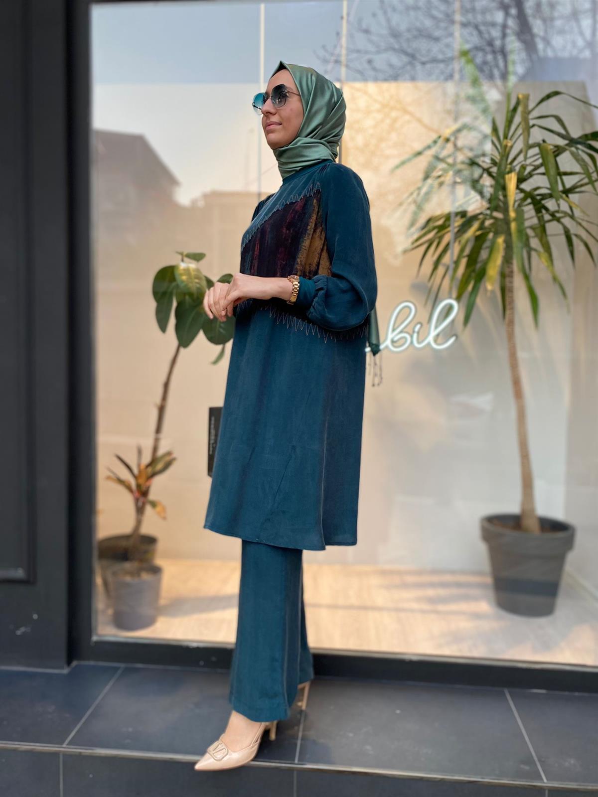 Misswhence Zümrüt Pantolon 33111