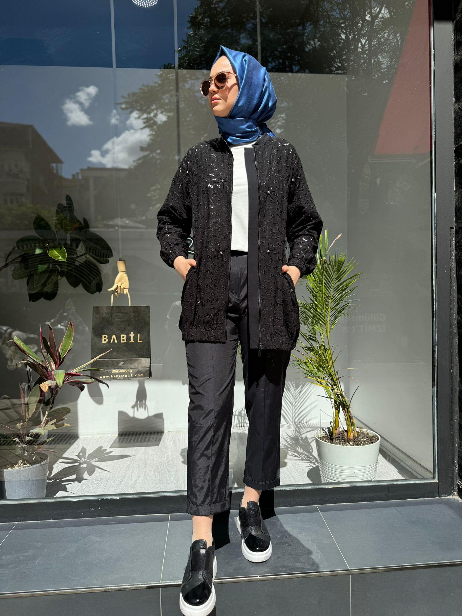 Muphon Etoile Ceket Siyah 33024