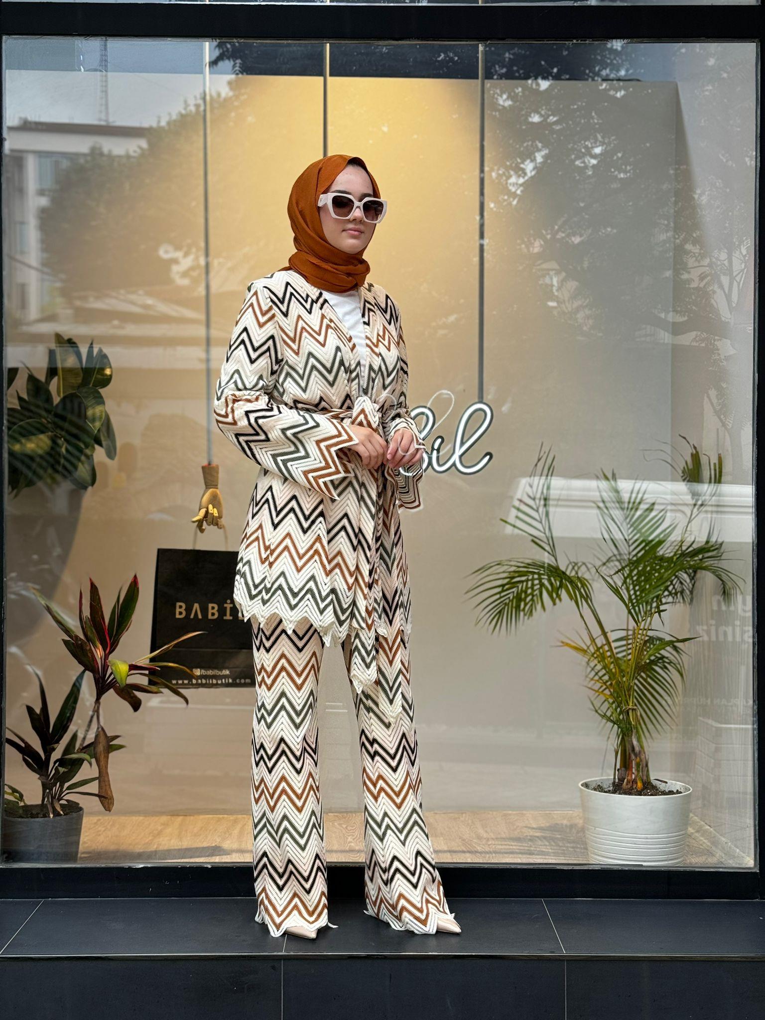 Muphon Linda Takım Kahve 38010