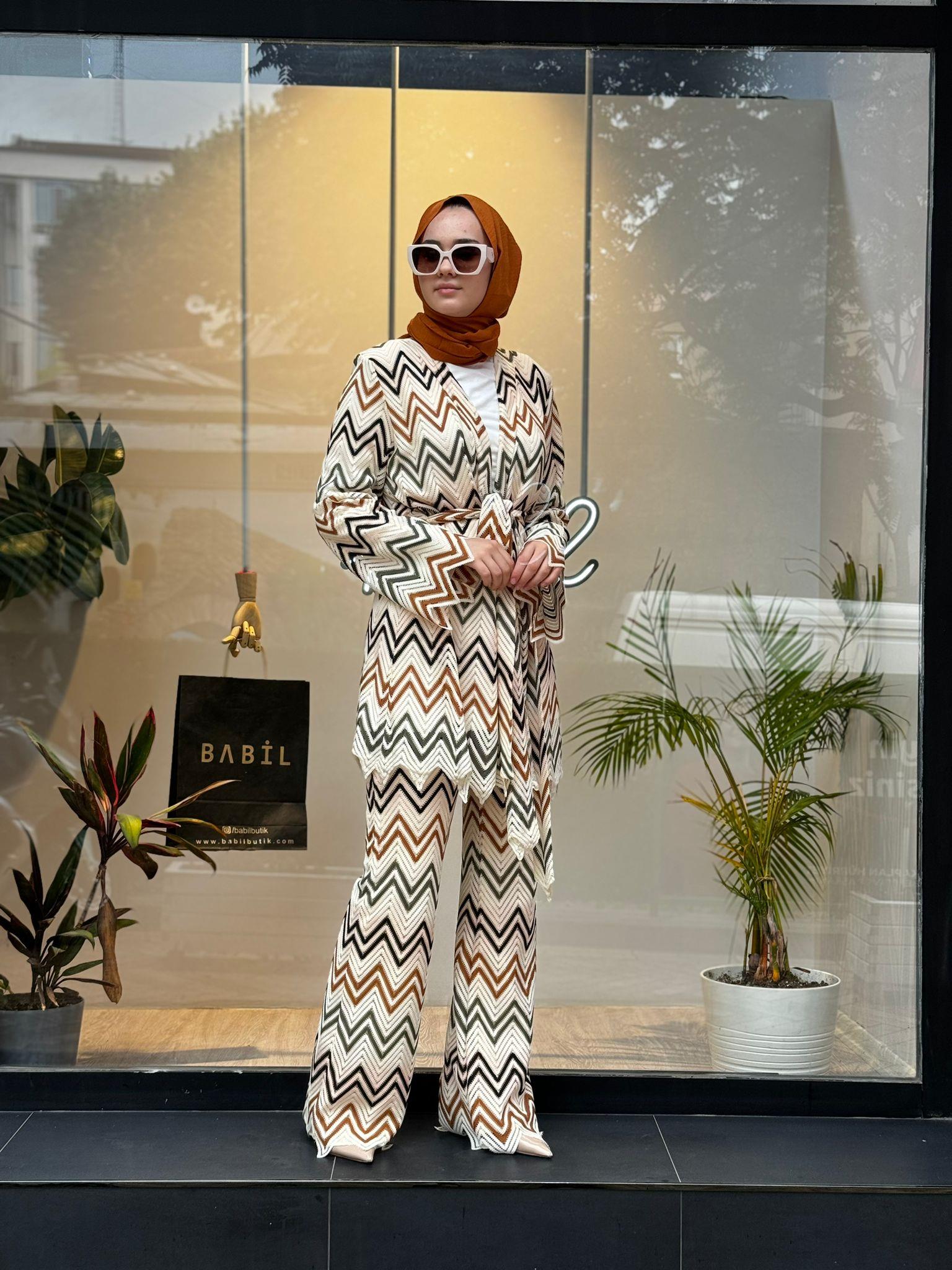 Muphon Linda Takım Kahve 38010