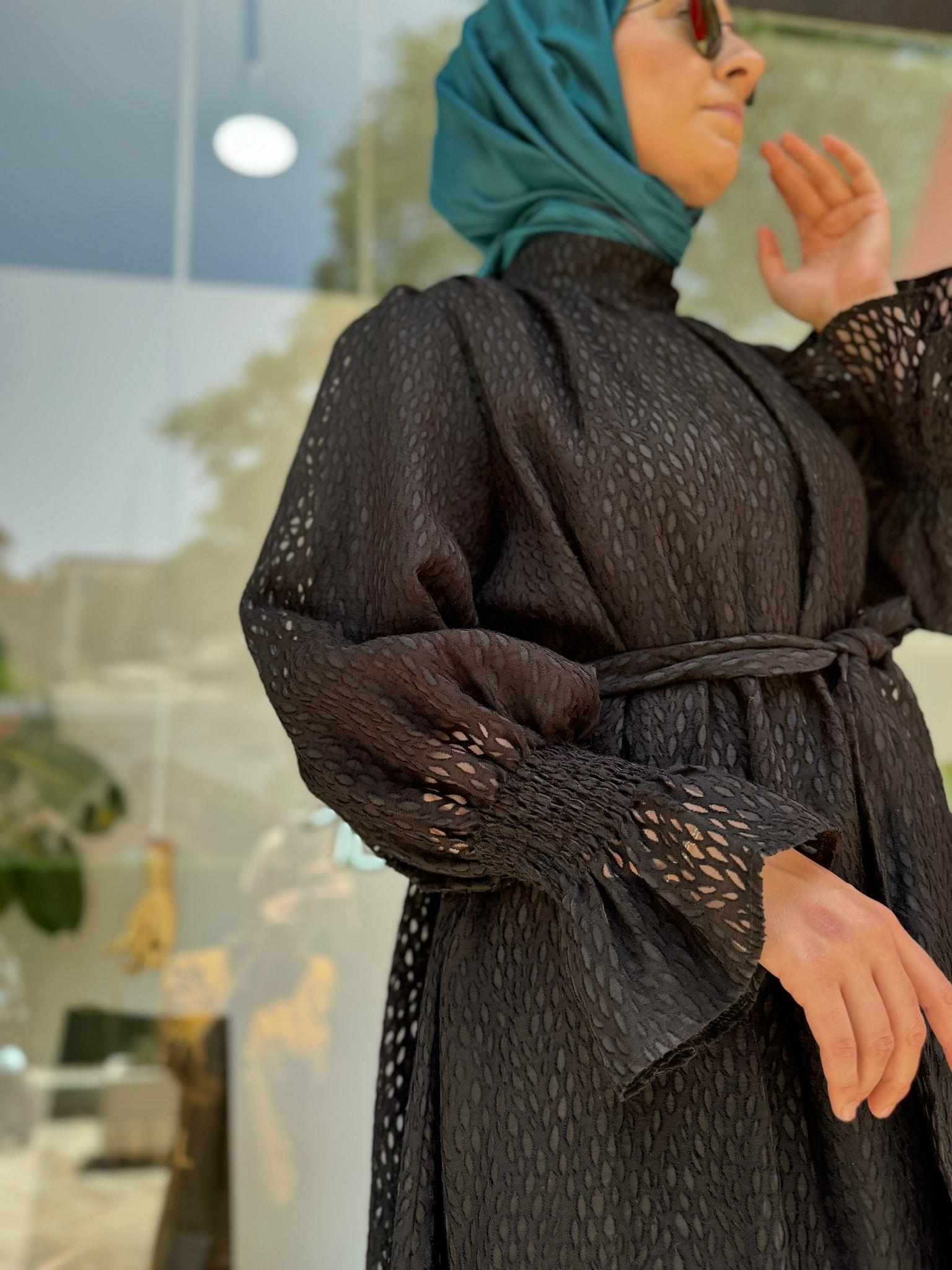 Muphon Redd Elbise Siyah 35060