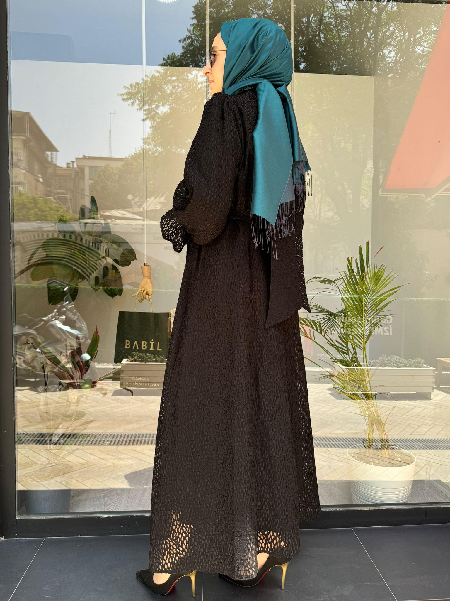 Muphon Redd Elbise Siyah 35060