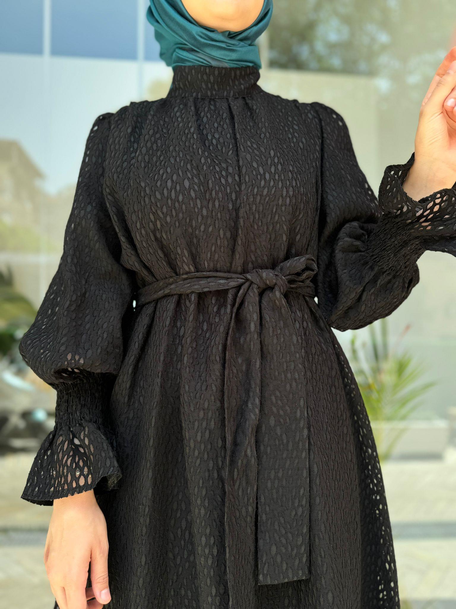 Muphon Redd Elbise Siyah 35060