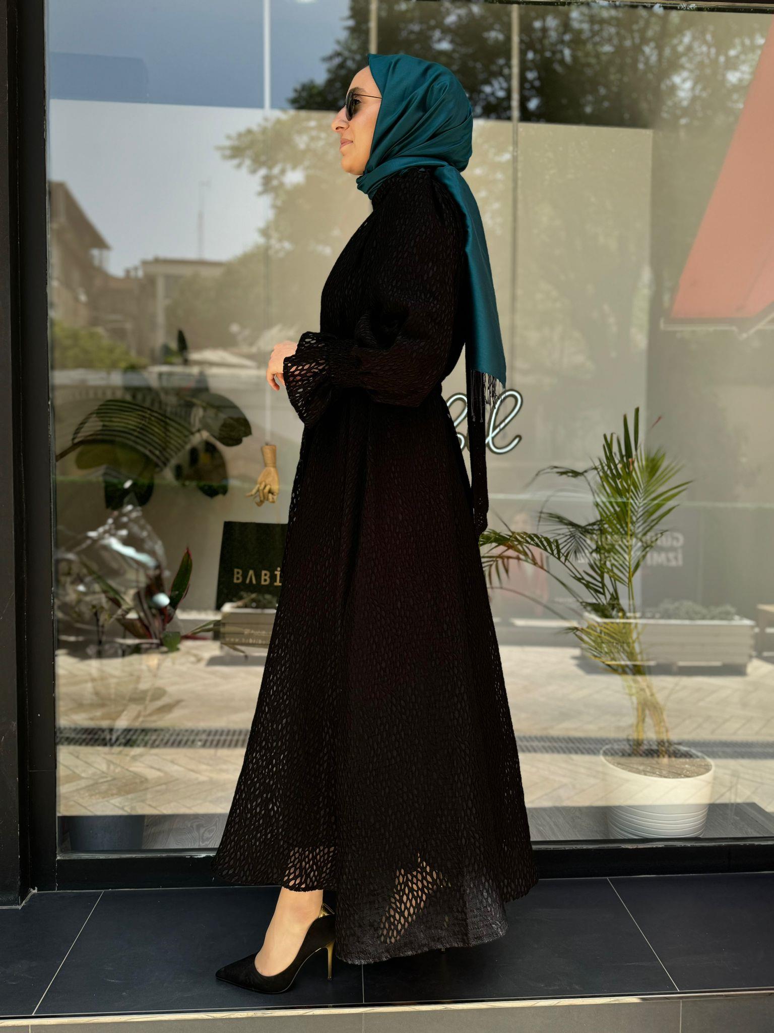 Muphon Redd Elbise Siyah 35060