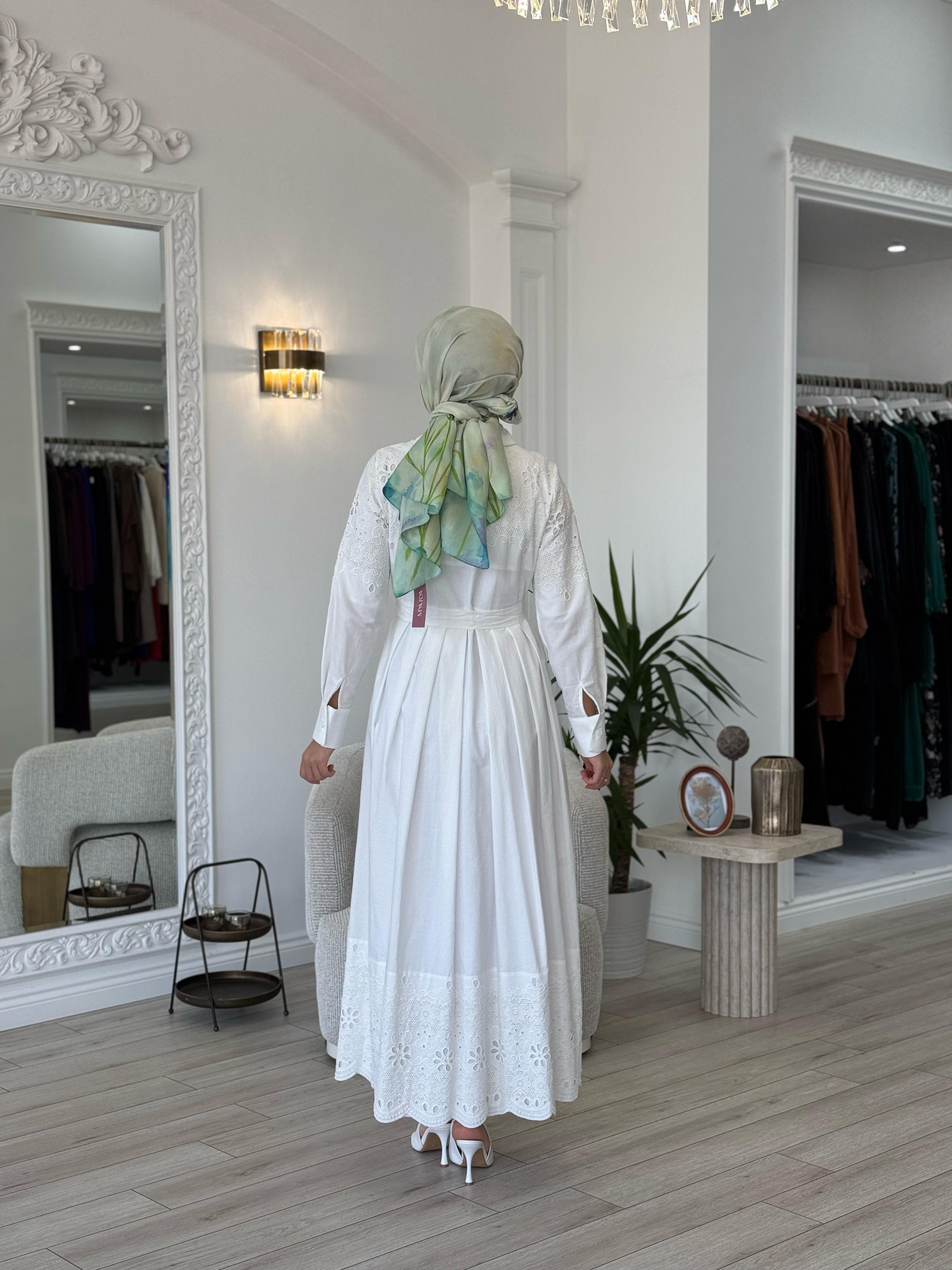 Niqozza Lumos Poplin Elbise 50191