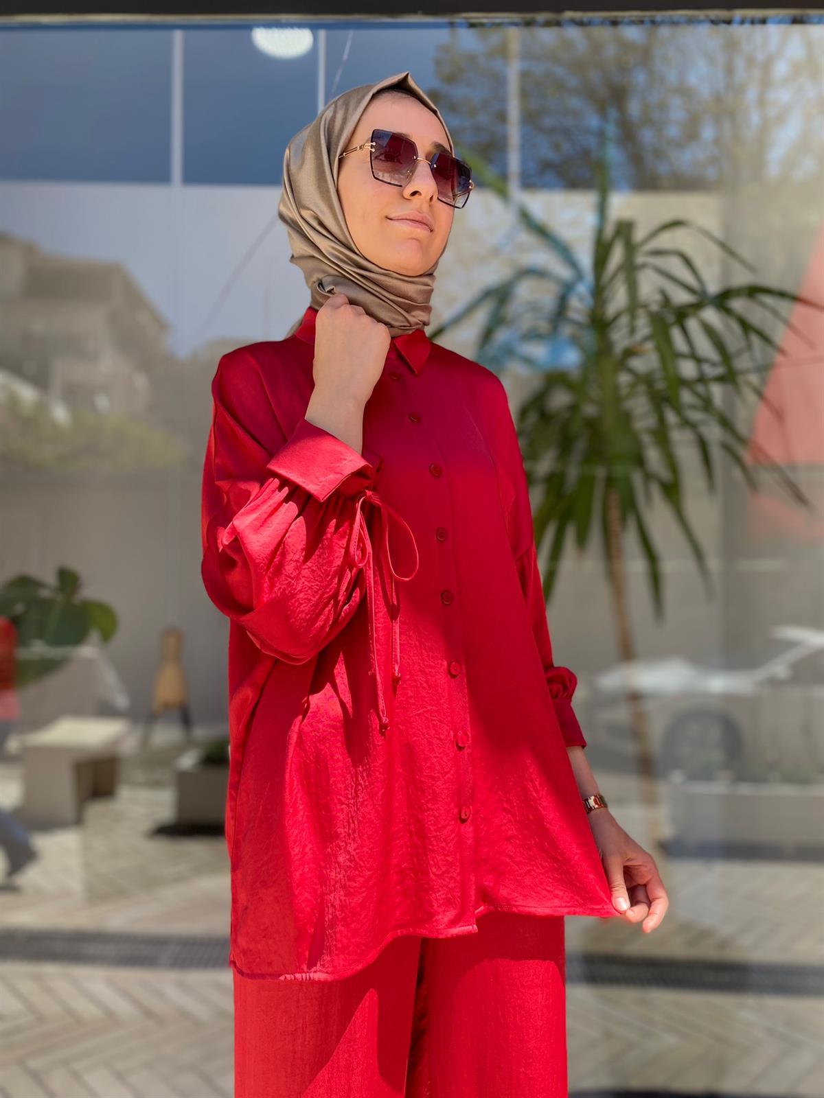 Niqozza Luz Asetat Violet Takım NQ23SS-60040