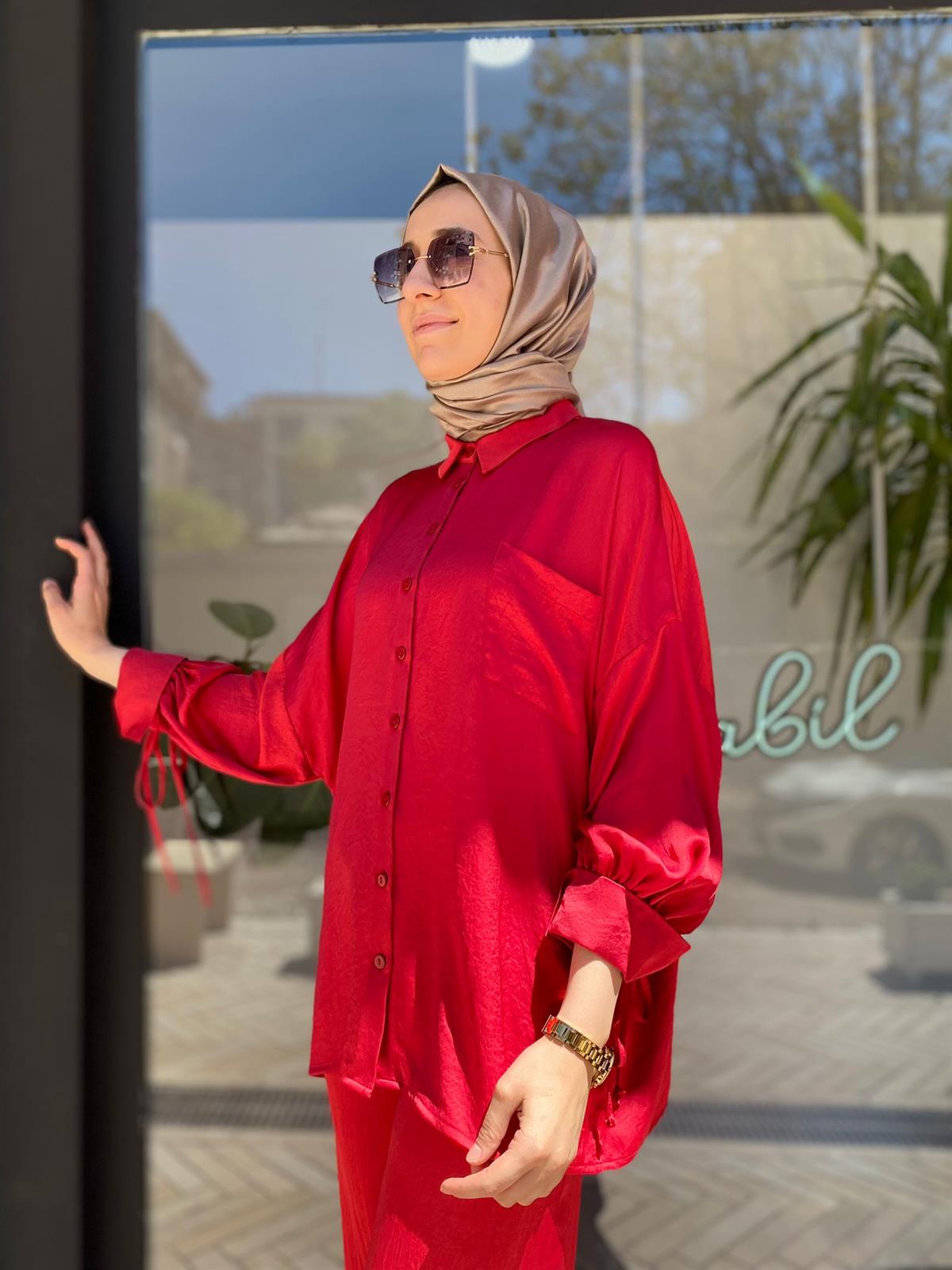 Niqozza Luz Asetat Violet Takım NQ23SS-60040