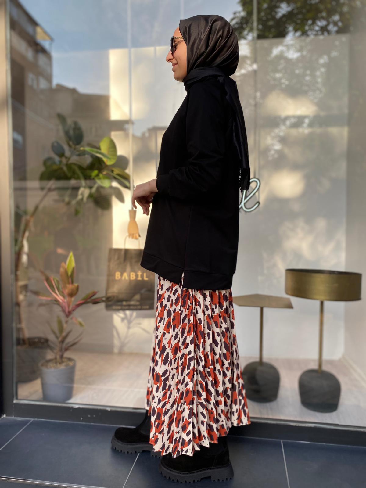 Nurcan Çetin Basic Sweat Siyah 23271