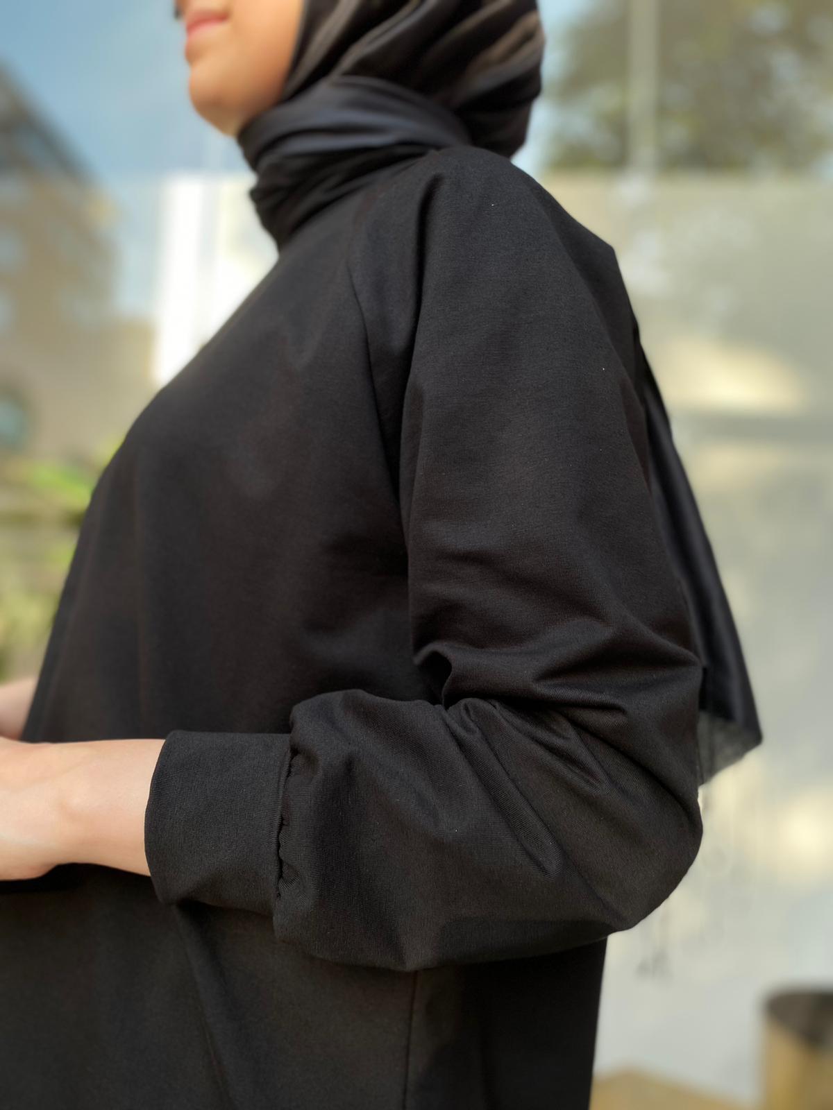 Nurcan Çetin Basic Sweat Siyah 23271