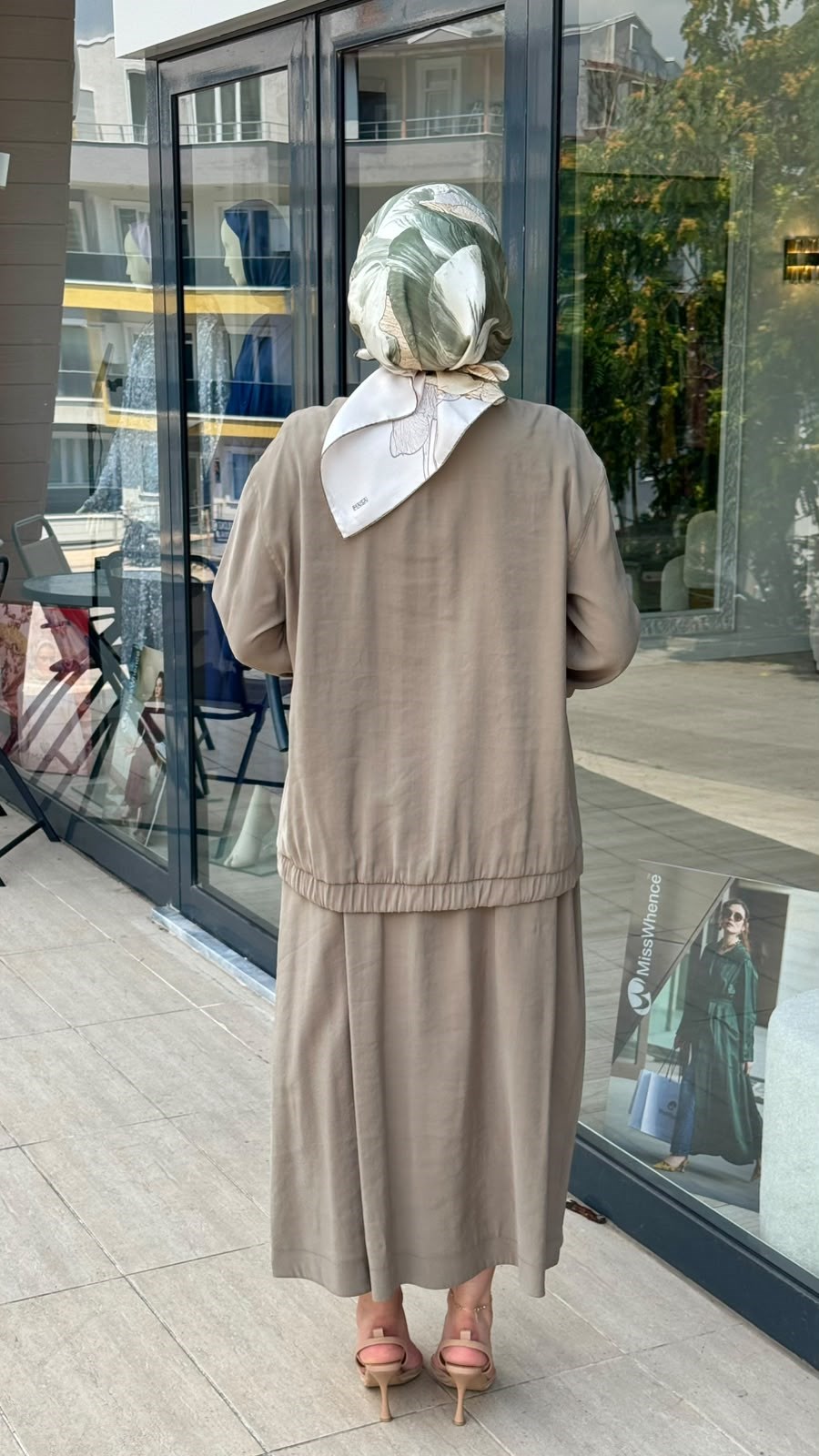 Nurcan Çetin Düğmeli Etekli Takım 26465