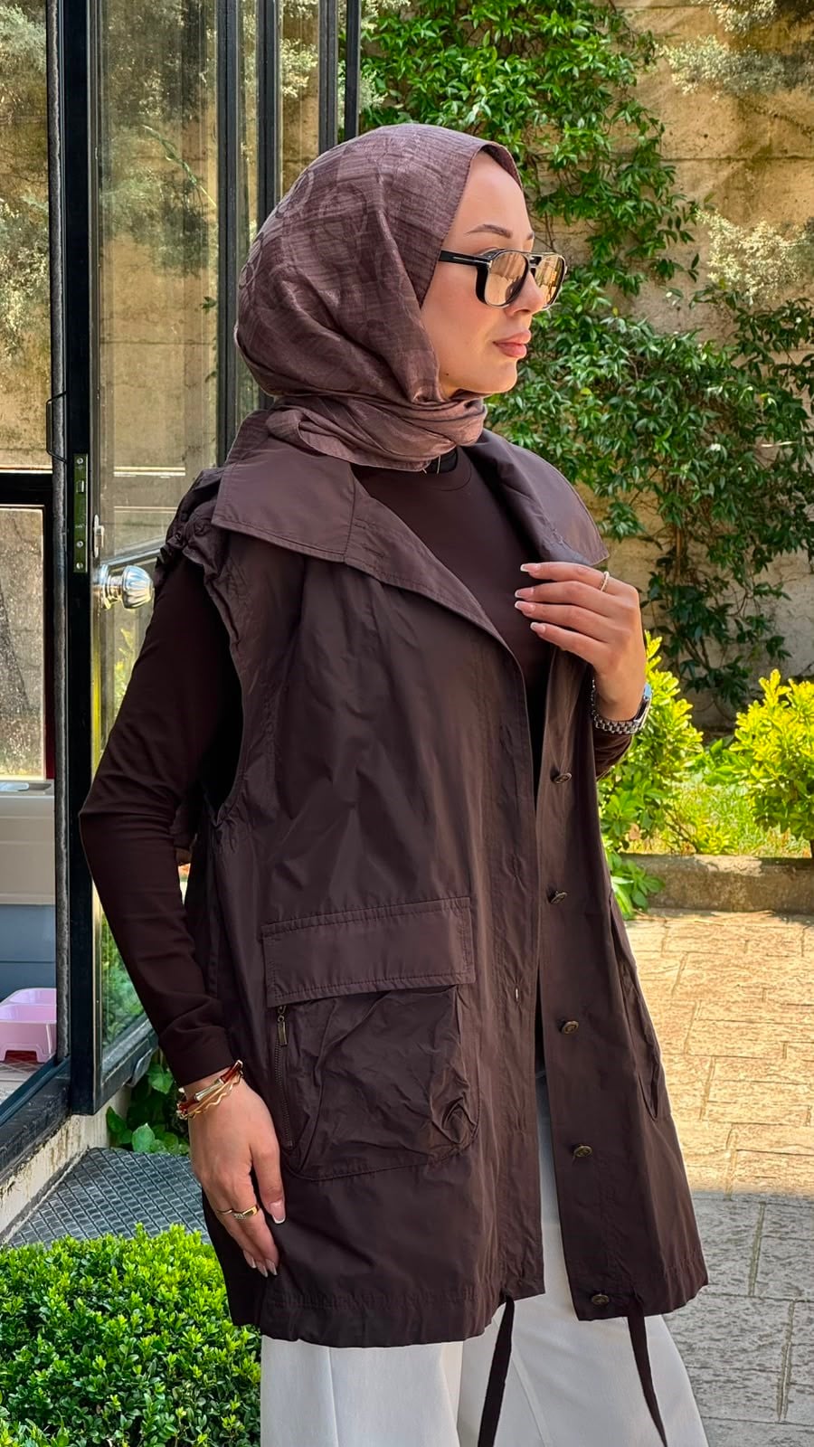 Nurcan Çetin Düğmeli Yelek 26226