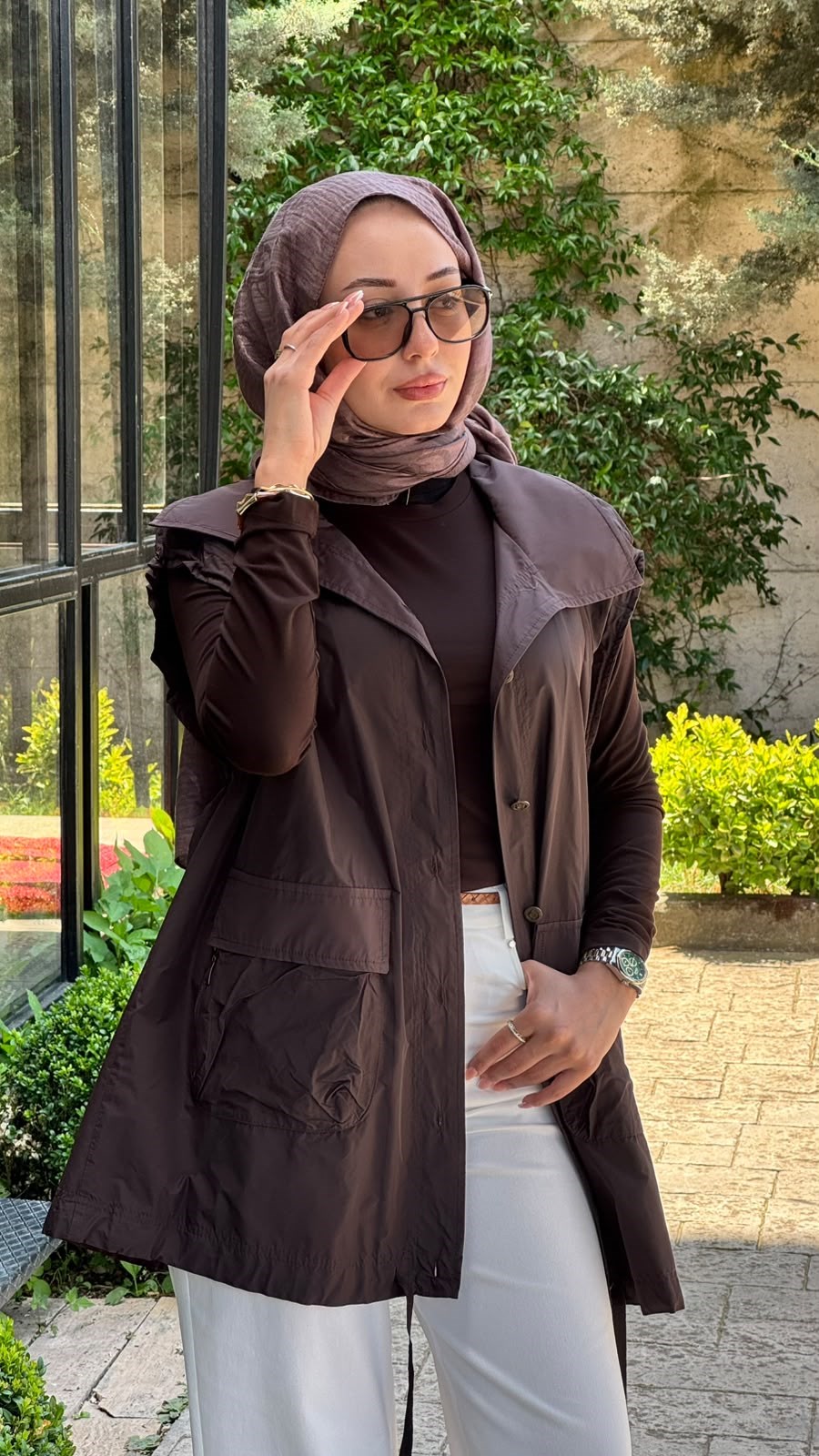 Nurcan Çetin Düğmeli Yelek 26226