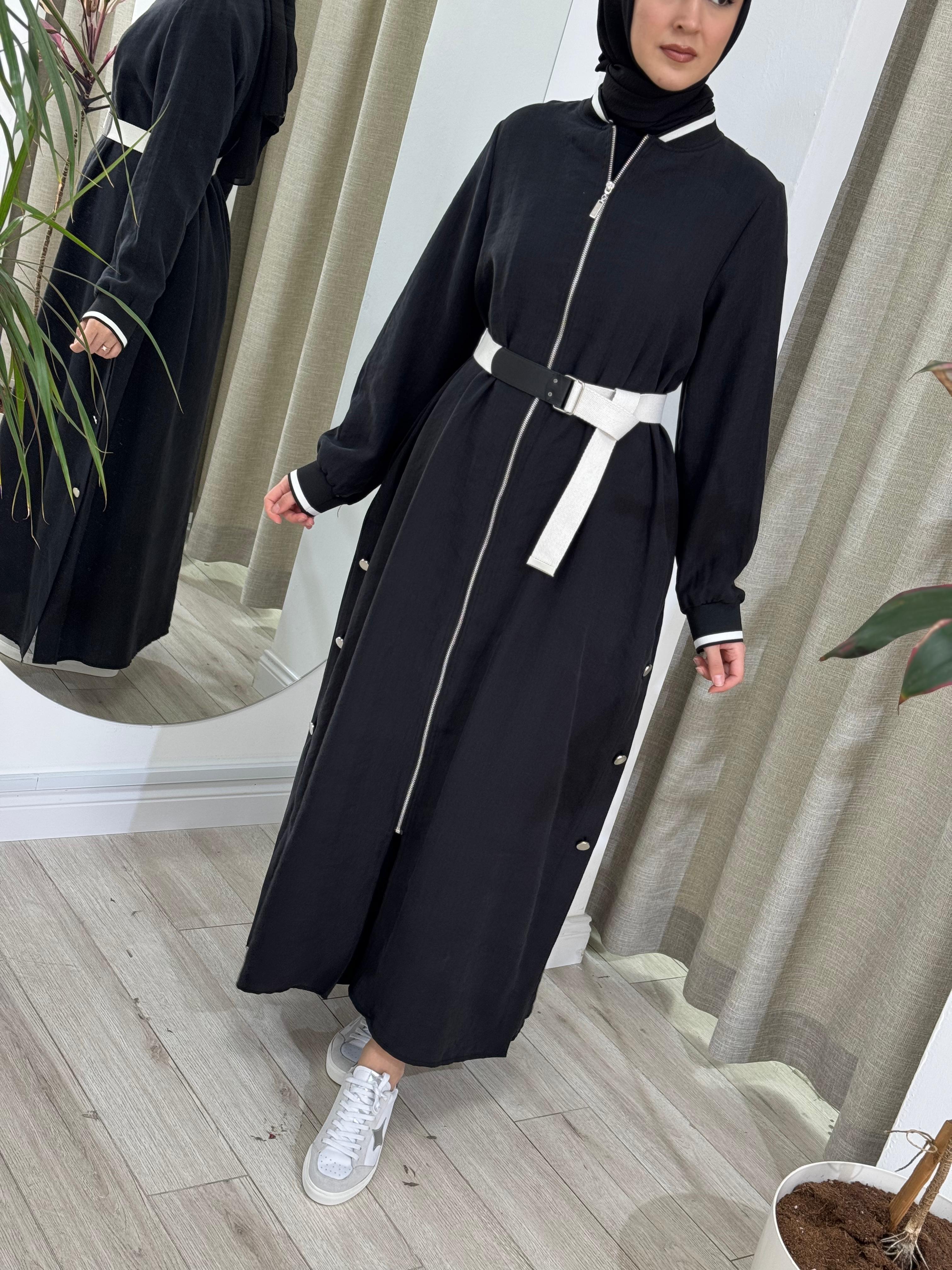 Nurcan Çetin Fermuarlı Kap Siyah 25255