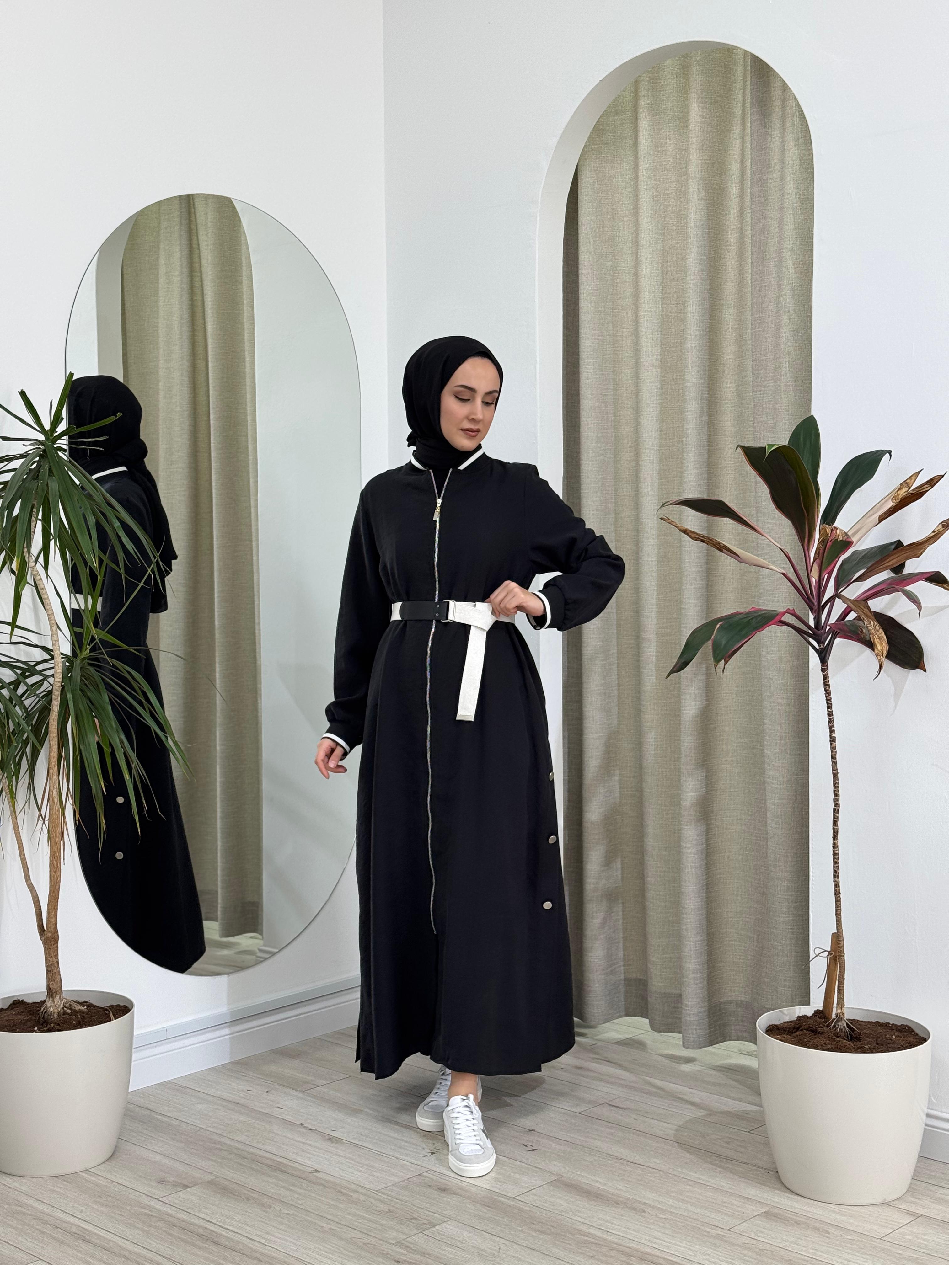 Nurcan Çetin Fermuarlı Kap Siyah 25255