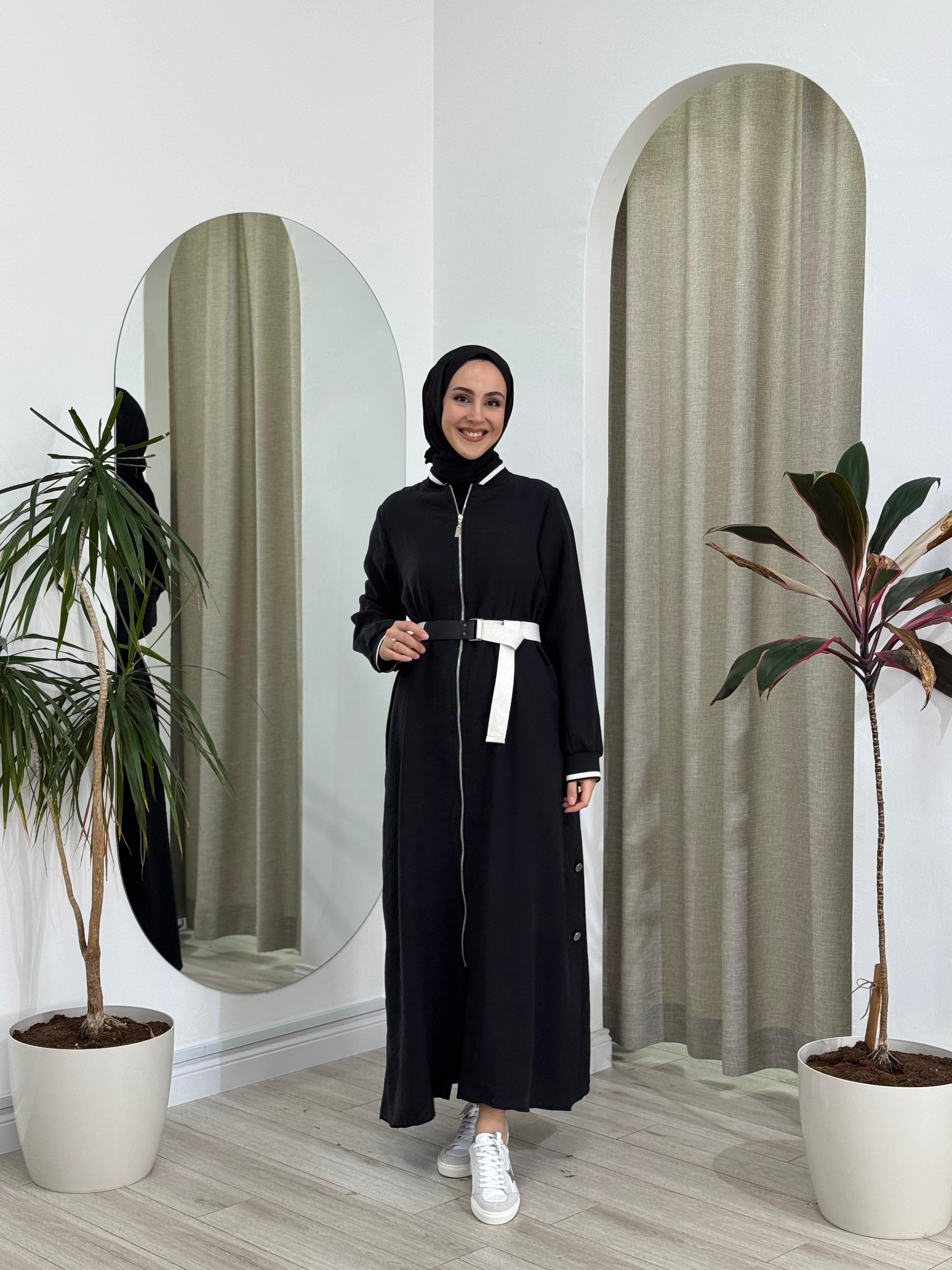 Nurcan Çetin Fermuarlı Kap Siyah 25255