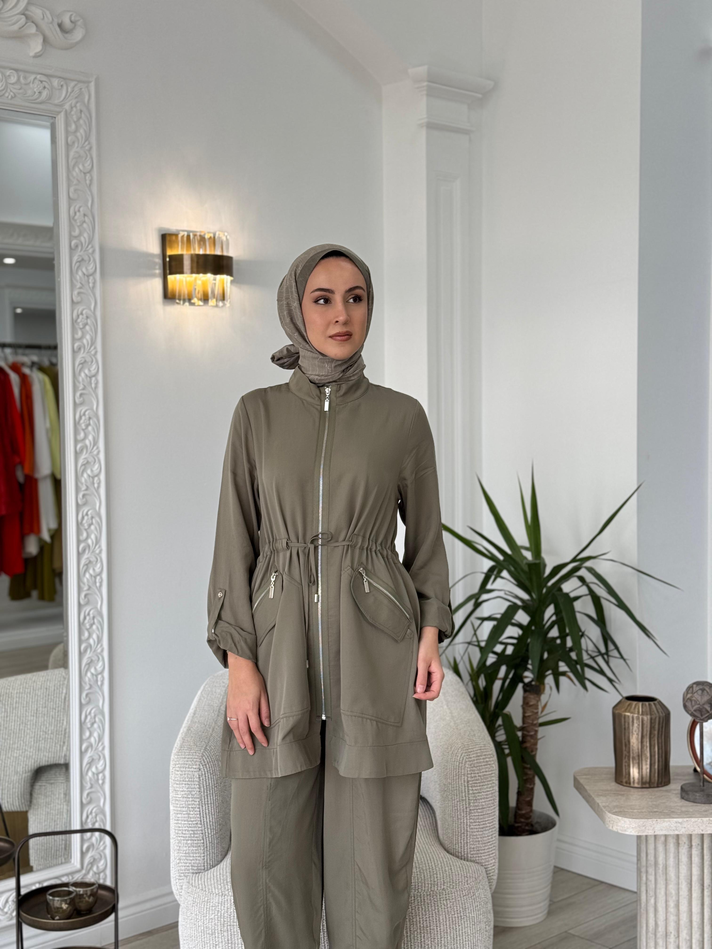Nurcan Çetin İkili Takım Kahve 25403