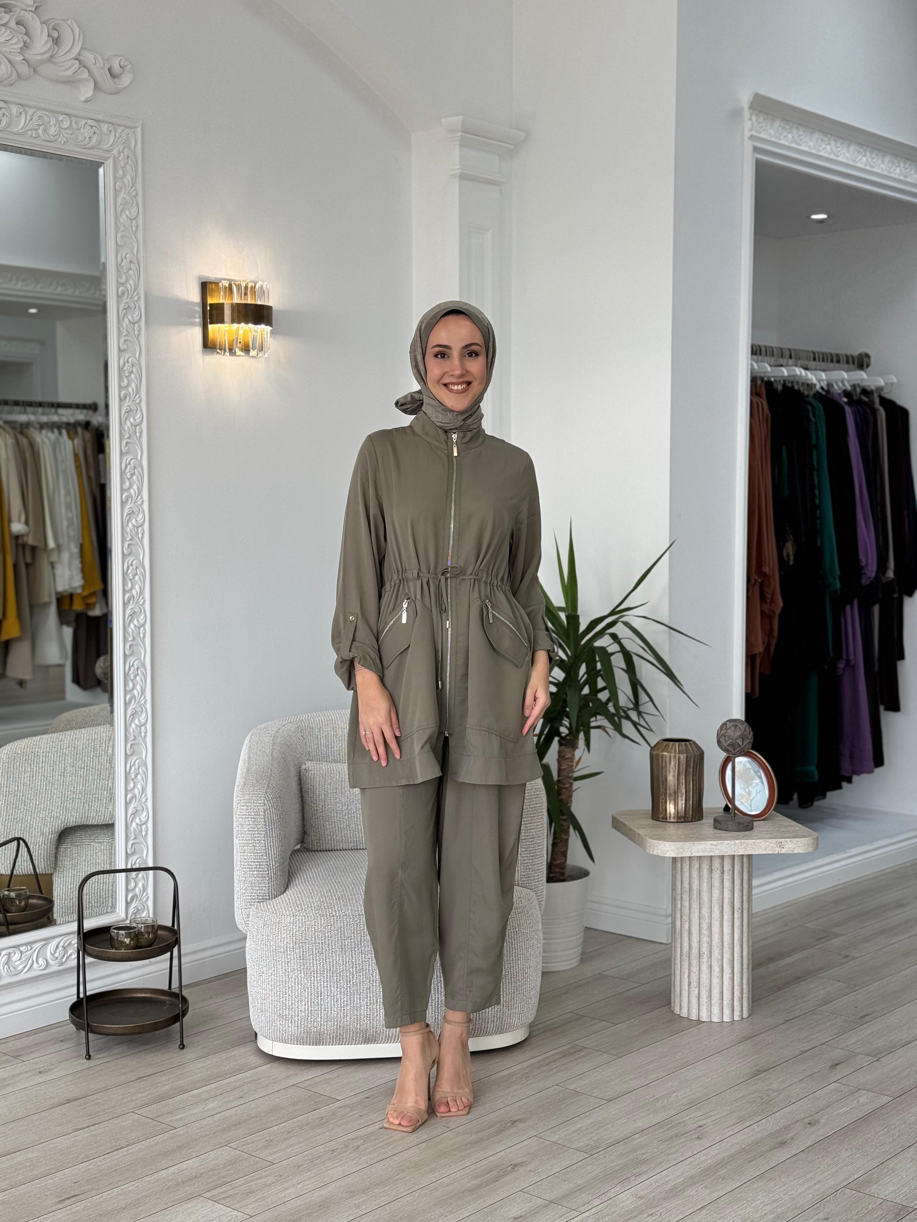 Nurcan Çetin İkili Takım Kahve 25403
