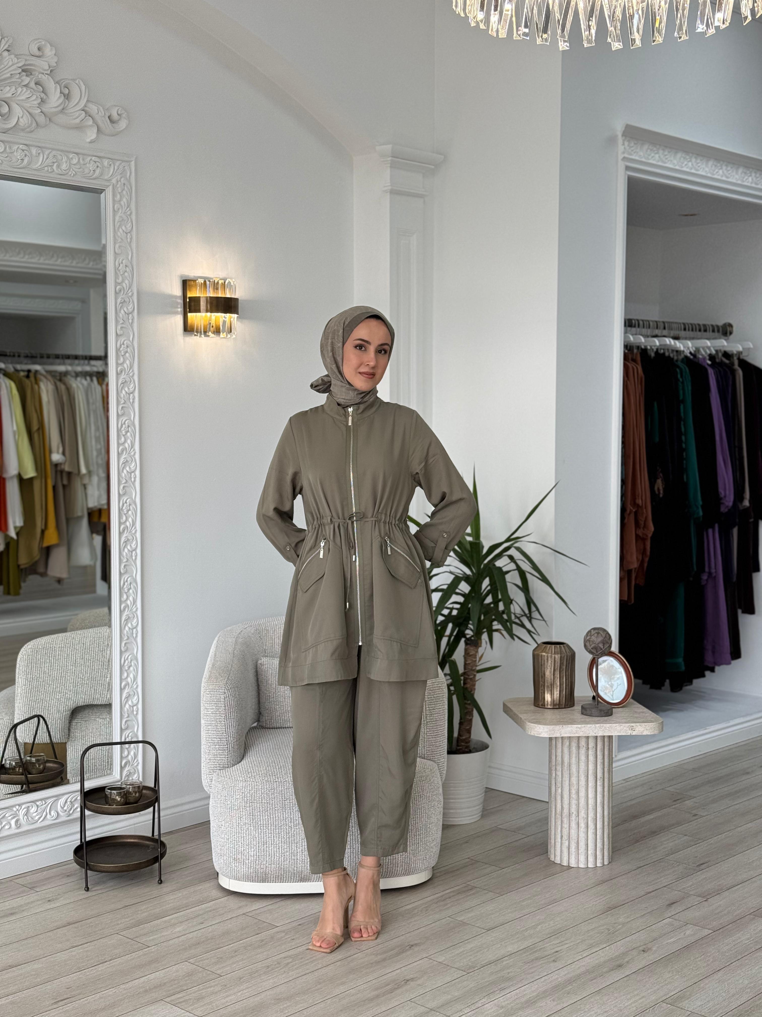 Nurcan Çetin İkili Takım Kahve 25403