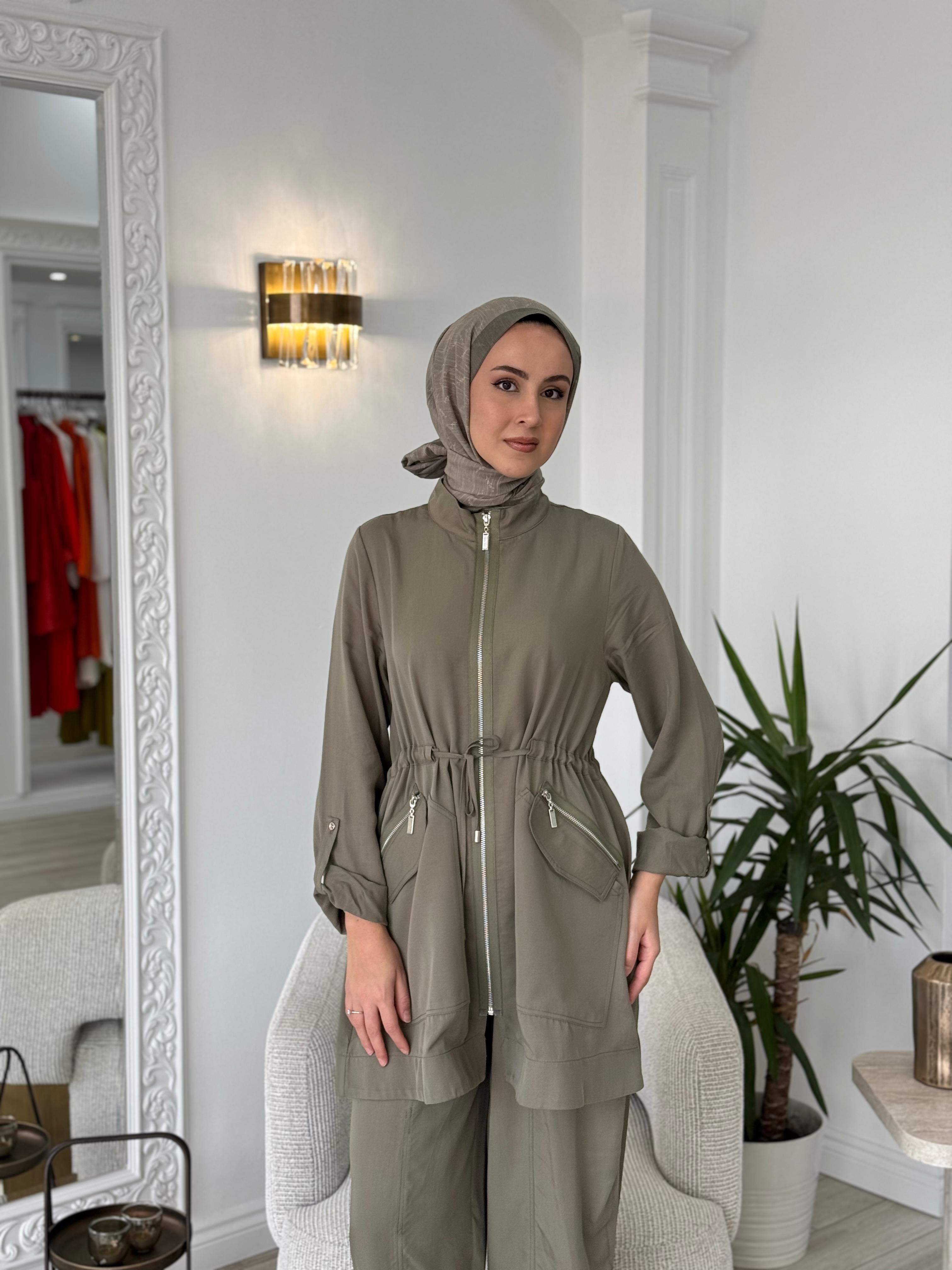 Nurcan Çetin İkili Takım Kahve 25403