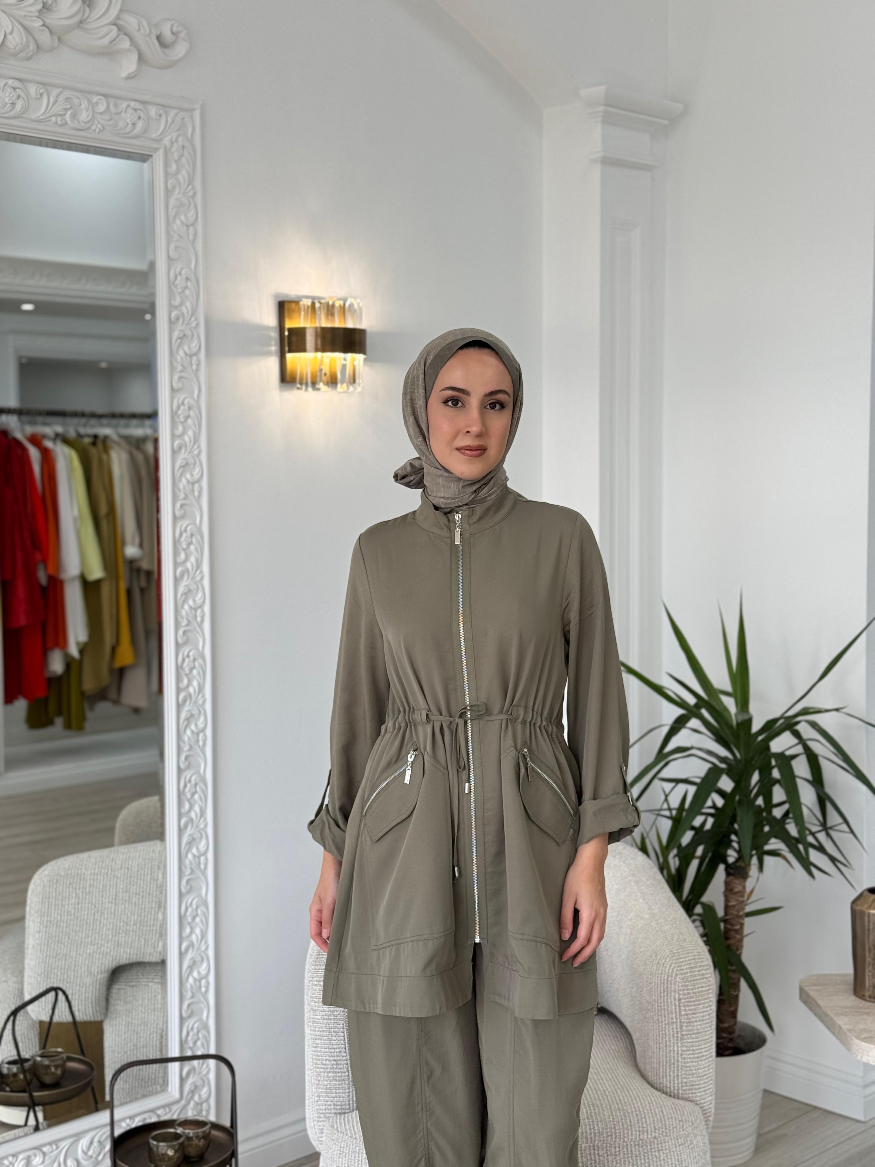 Nurcan Çetin İkili Takım Kahve 25403