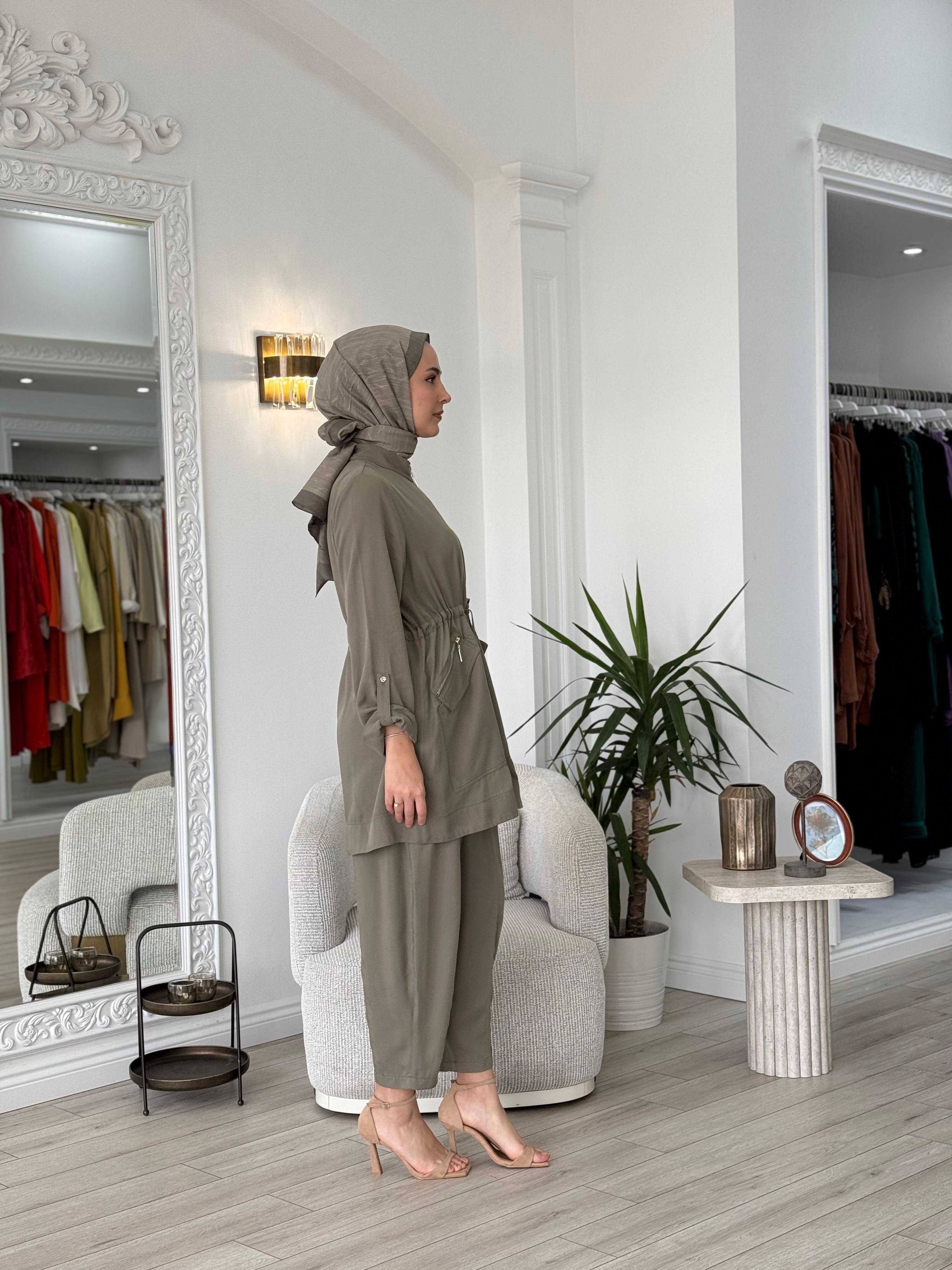 Nurcan Çetin İkili Takım Kahve 25403