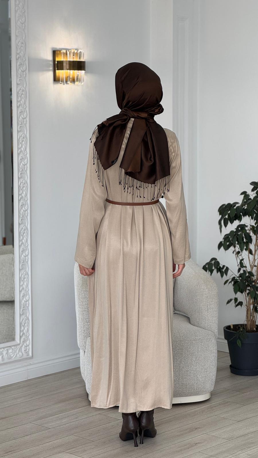 Nurcan Çetin Leopar Desenli Elbise 25254