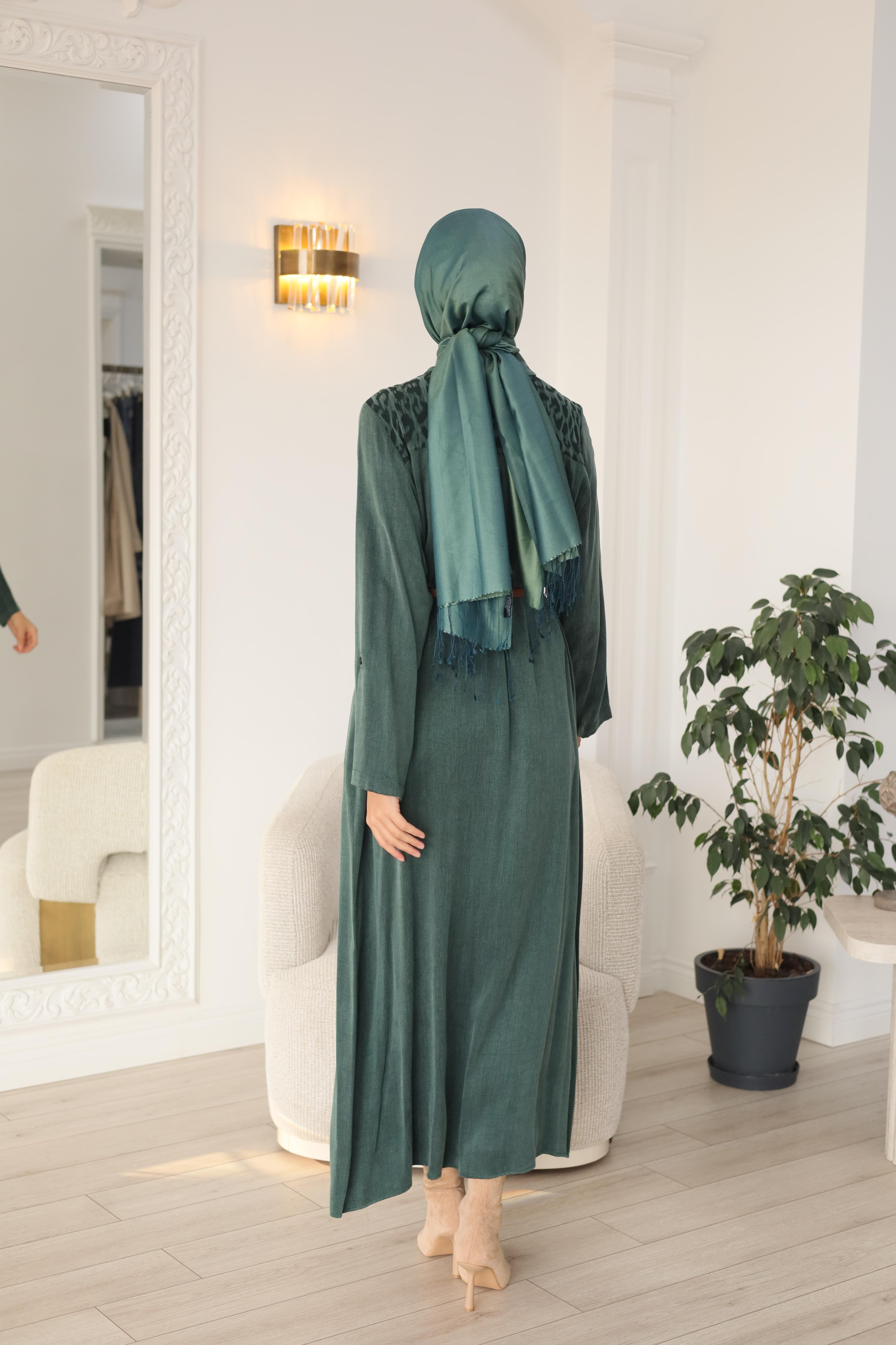 Nurcan Çetin Leopar Desenli Elbise 25254