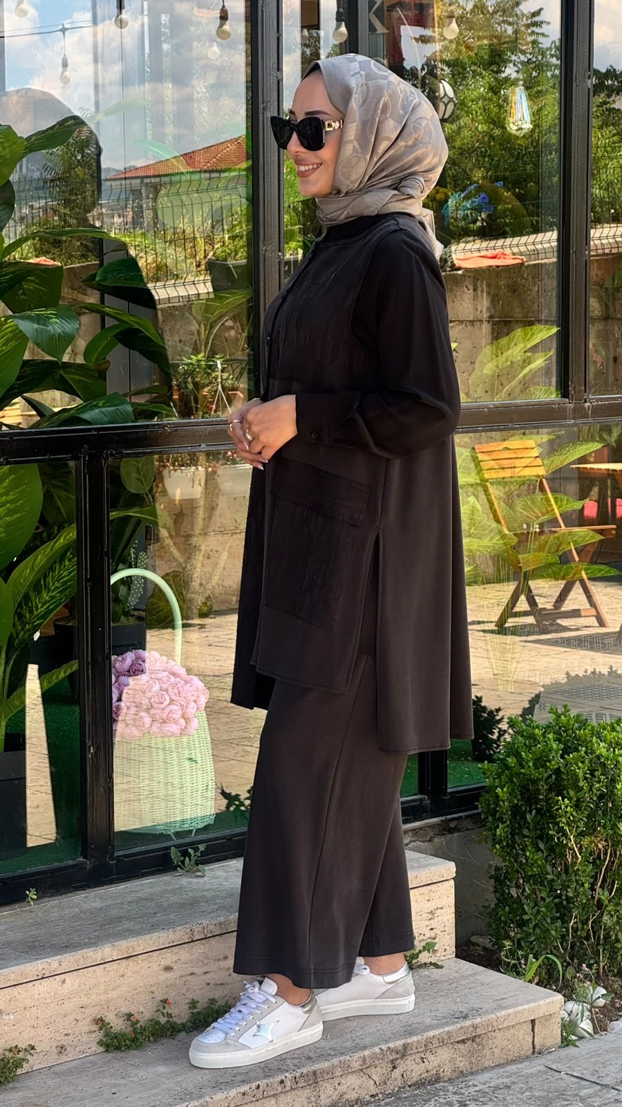 Nurcan Çetin Pantolonlu 3'lü Takım 26609