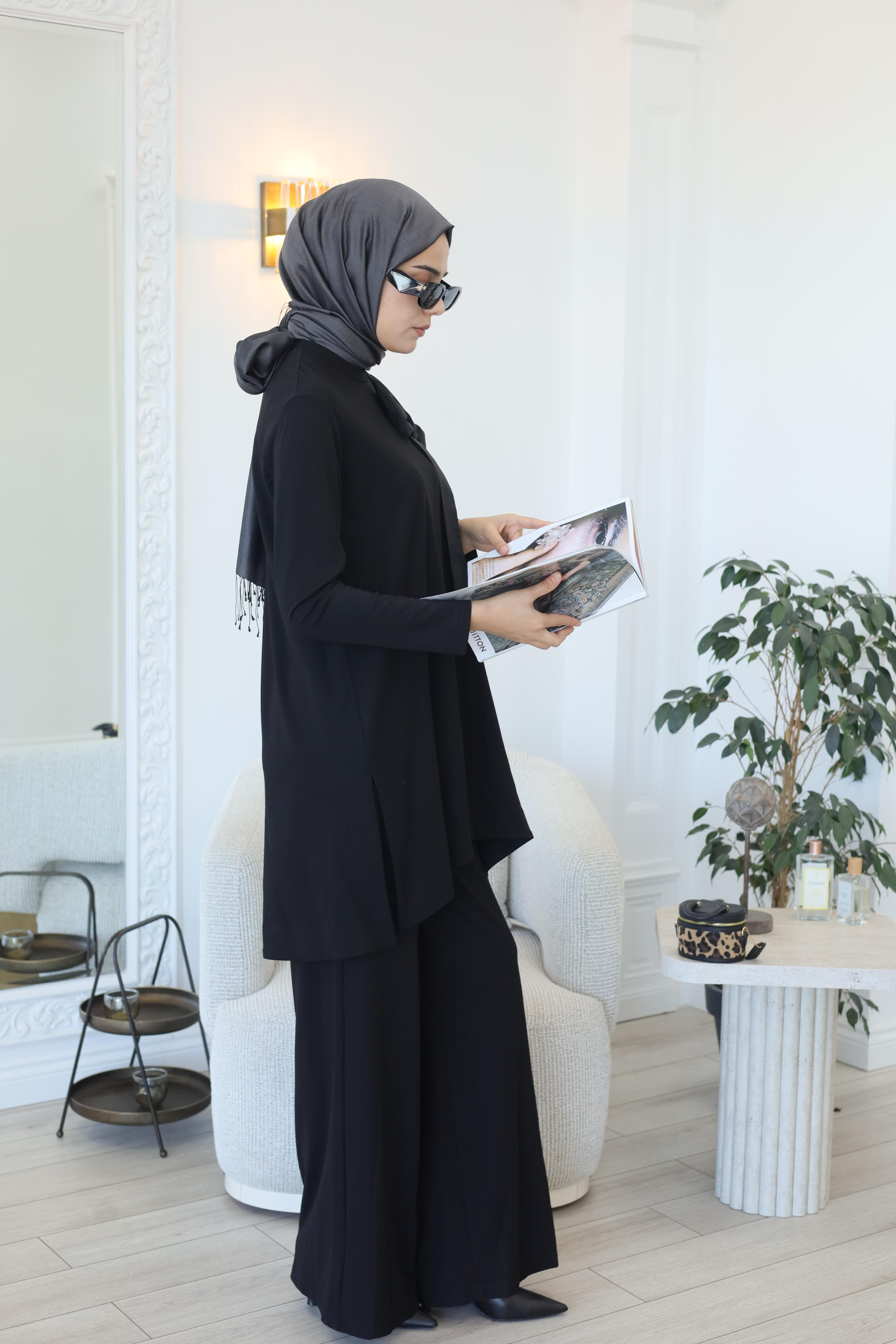 Nurcan Çetin Pantolonlu Takım 25542